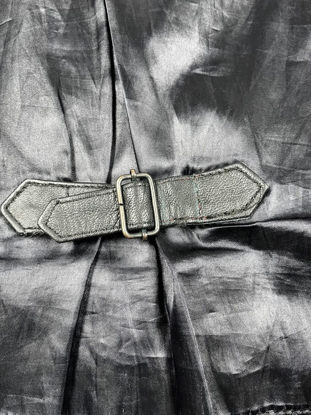 Leather Vintage 80s Leather biker motorcycle vest jacket grunge Size US M / EU 48-50 / 2 - 10 Thumbnail