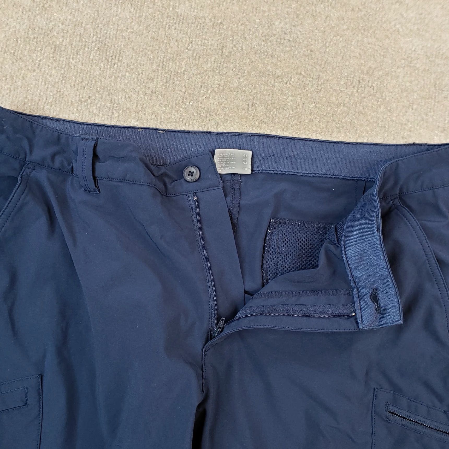 Vintage Columbia PFG Shorts Cargo Blue Mens Size 38 Size US 38 / EU 54 - 7 Thumbnail