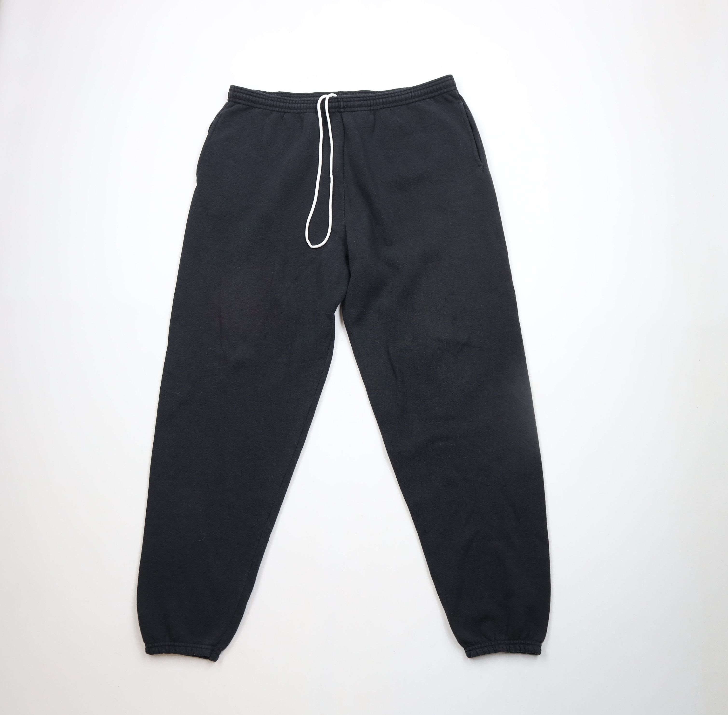 Vintage Vintage 90s Streetwear Heavyweight Sweatpants Joggers USA Size US 38 / EU 54 - 1 Thumbnail