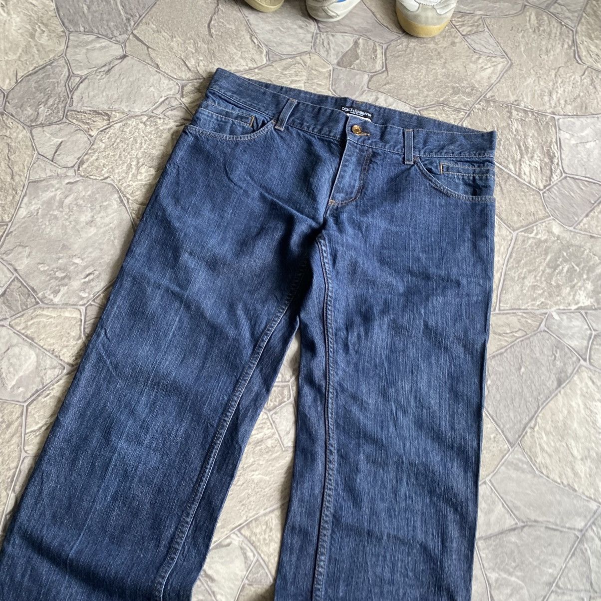 Dolce & Gabbana Vintage Dolce&Gabbana Metal Logo Jeans Size US 34 / EU 50 - 8 Thumbnail