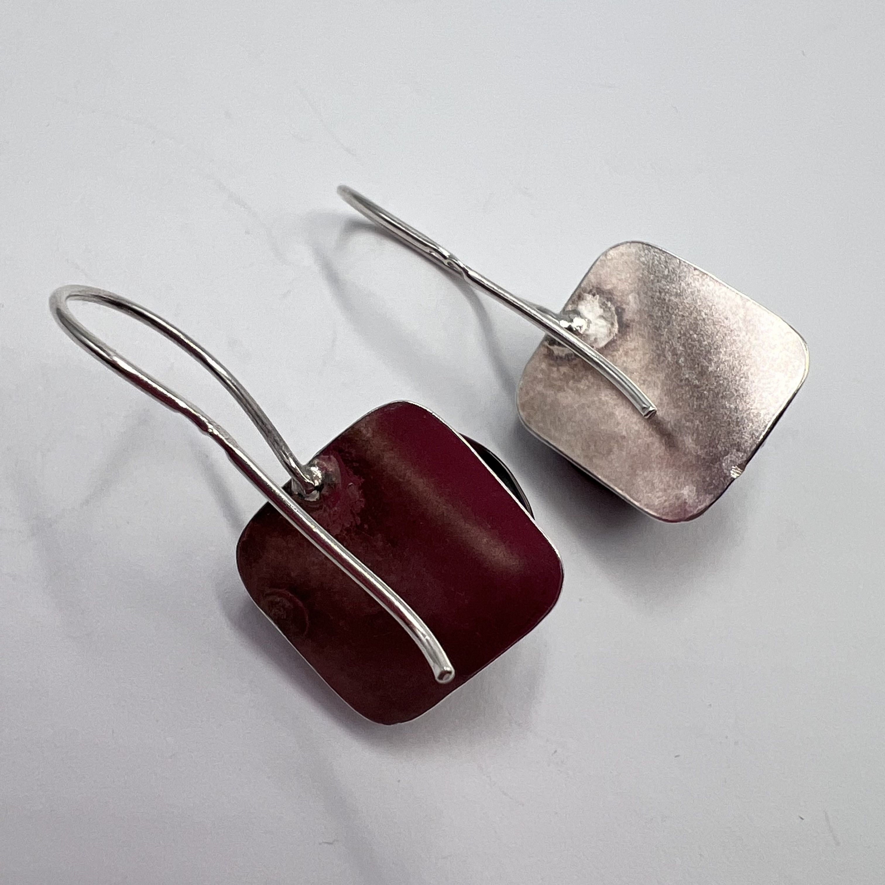 Sterling Silver Vintage Pair Of Stud Earrings Silver 925 Jewelry 6.62gr Size ONE SIZE - 4 Thumbnail