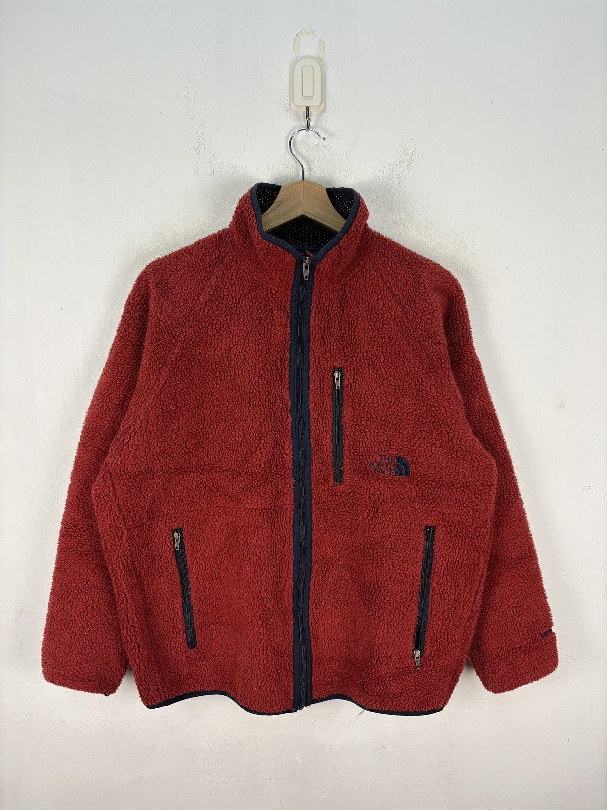 The North Face × Vintage Vintage The North Face Deep Pile Fleece Sherpa Jacket Wind Size US M / EU 48-50 / 2 - 4 Thumbnail