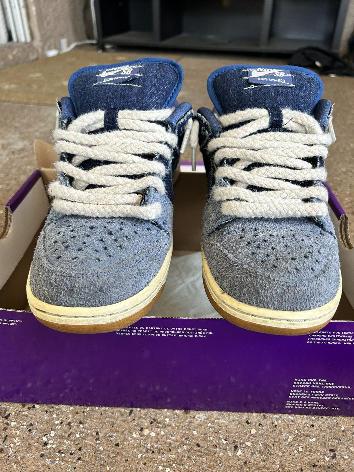 Nike SB Nike Dunk Low Premium Sashiko Size US 9.5 / EU 42-43 - 4 Thumbnail