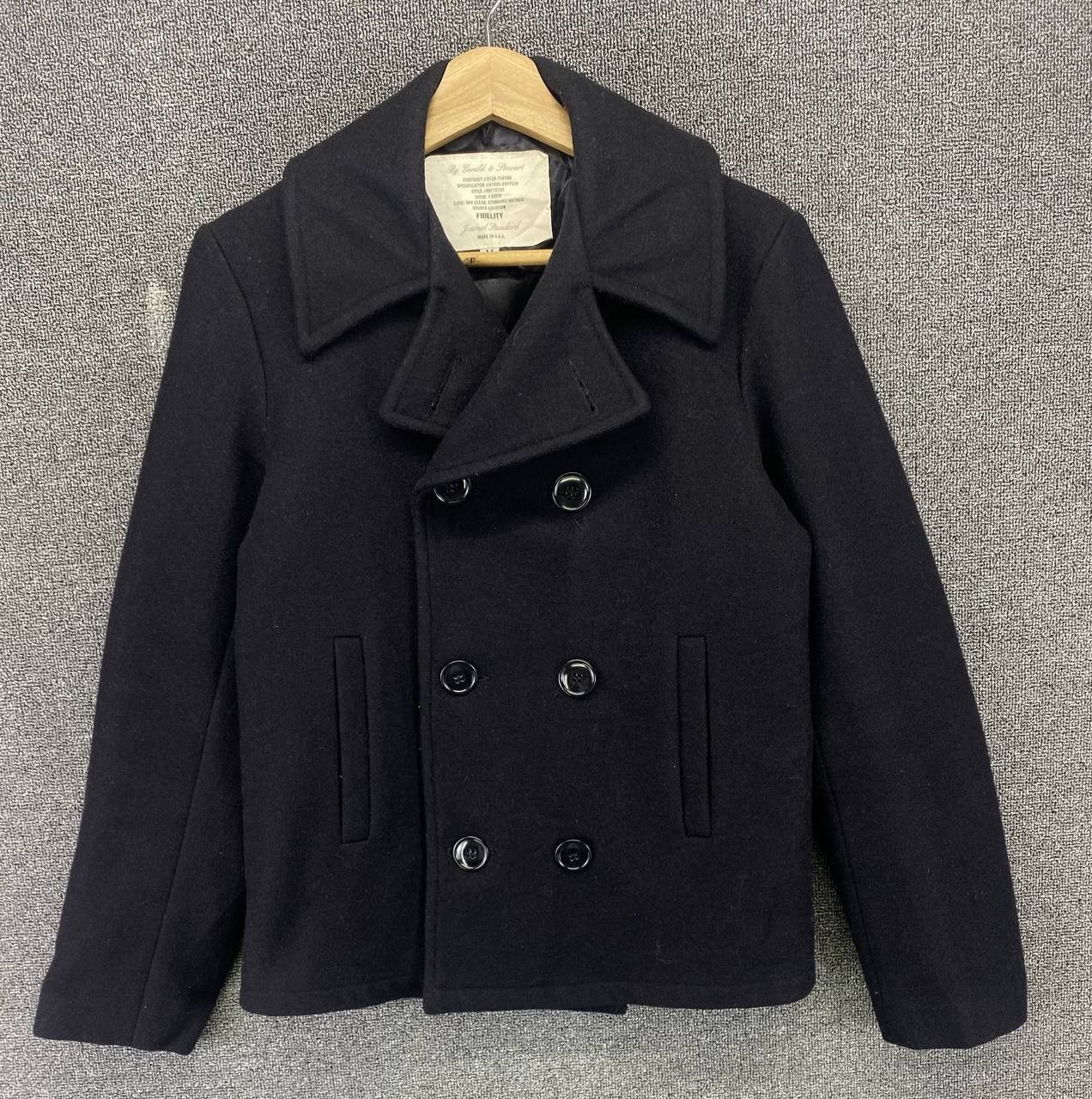 Fidelity Vintage Fidelity JournalStandard Double Breasted Wool Jacket Size M / US 6-8 / IT 42-44 - 1 Thumbnail