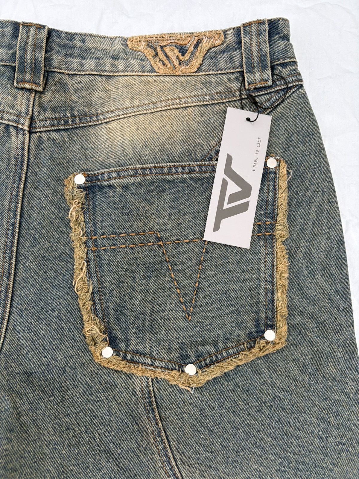 Trendt Vision Trendt Vision Made To Last Straight Leg Jeans Size US 34 / EU 50 - 4 Thumbnail
