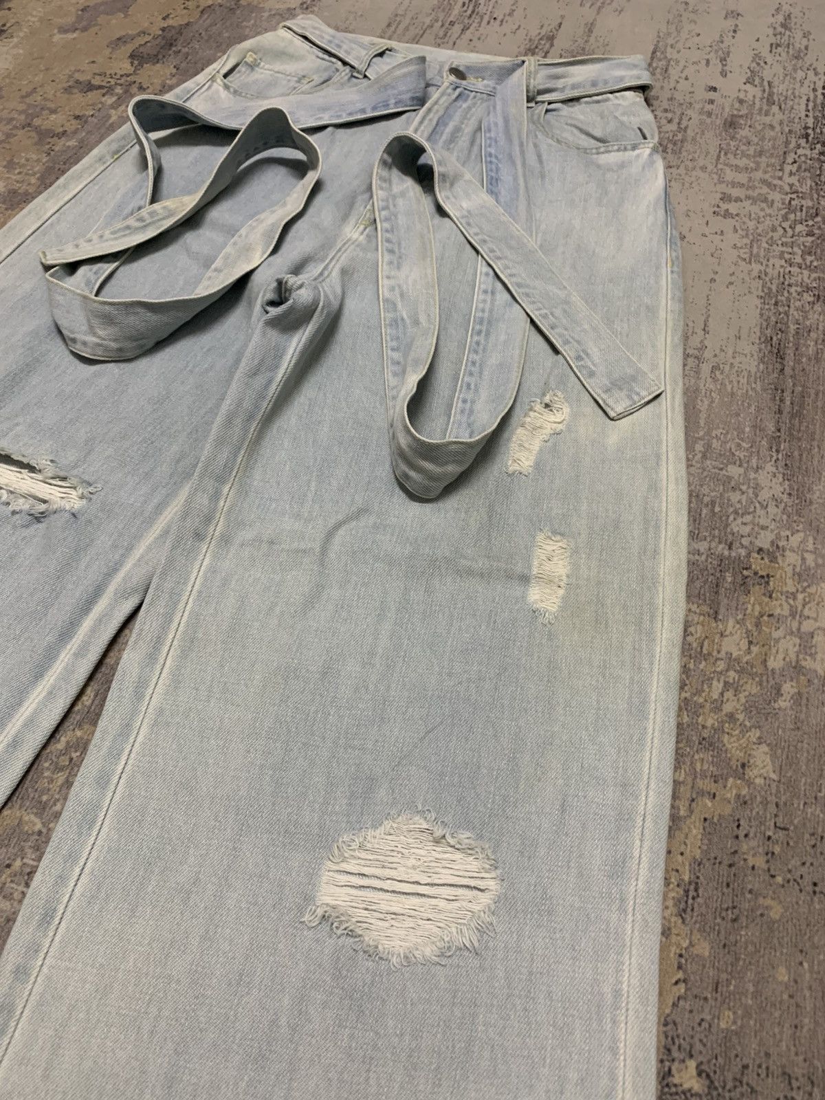 Ciaopanic Japanese Brand CIAOPANIC Distressed Baggy Jeans Pants Size 27" / US 4 / IT 40 - 5 Thumbnail