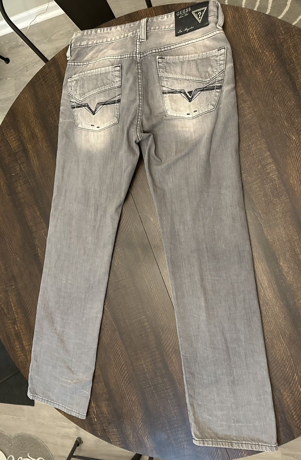 Guess Guess Los Angeles Lincoln Men’s Jeans Slim Straight-32x32 Size US 32 / EU 48 - 2 Thumbnail