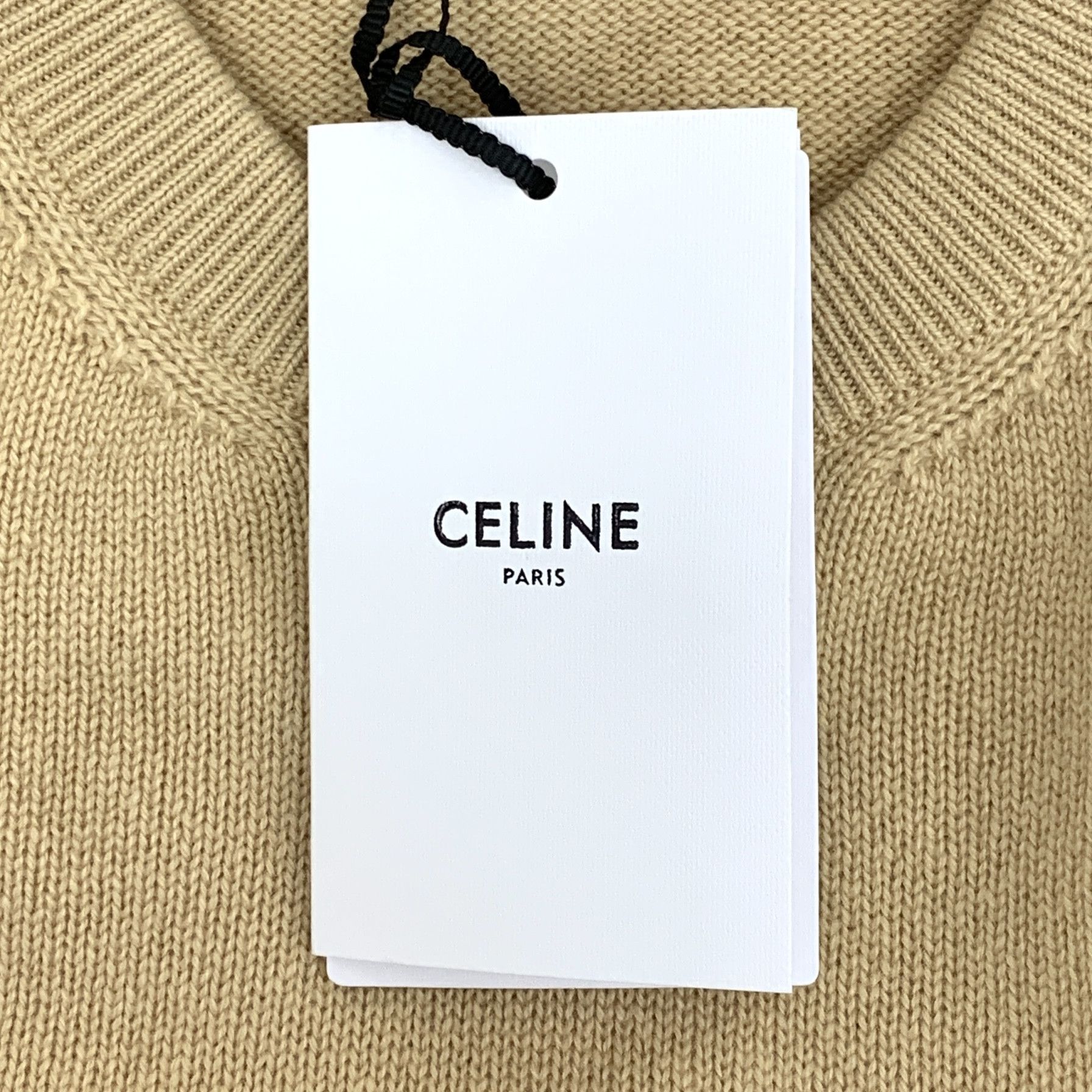 Celine Celine Arc Embroidered Cashmere Vest Brown (M) Size M / US 6-8 / IT 42-44 - 8 Thumbnail