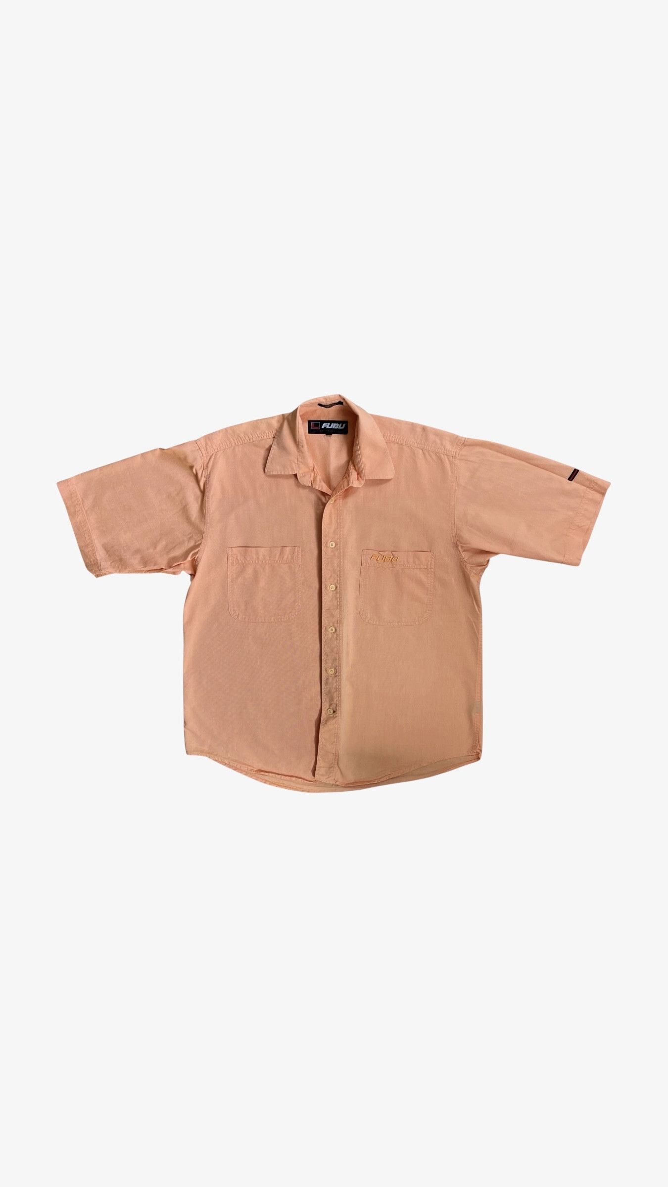 Fubu Vintage 90s Men's Fubu The Collection Short Sleeve Shirt Size US L / EU 52-54 / 3 - 1 Thumbnail