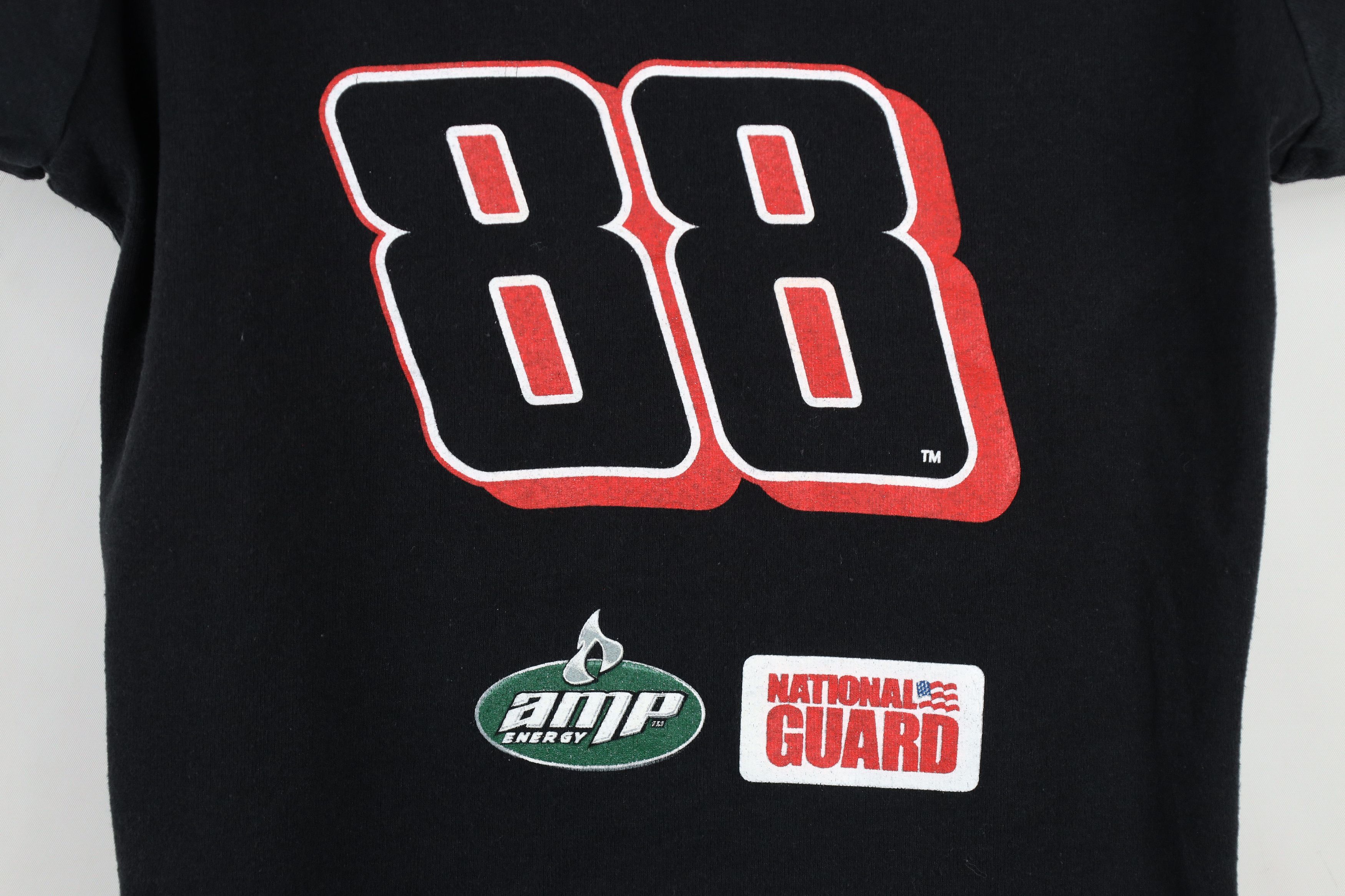 Vintage Vintage Y2K NASCAR Dale Earnhardt Jr Ribbed Knit T-Shirt Size S / US 4 / IT 40 - 4 Thumbnail