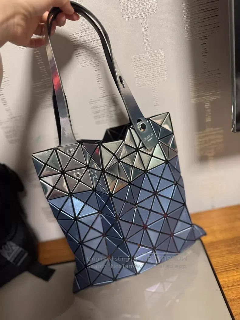 Issey Miyake Issey Miyake Mirror Seven-Grid Color Block Bag Size ONE SIZE - 2 Thumbnail