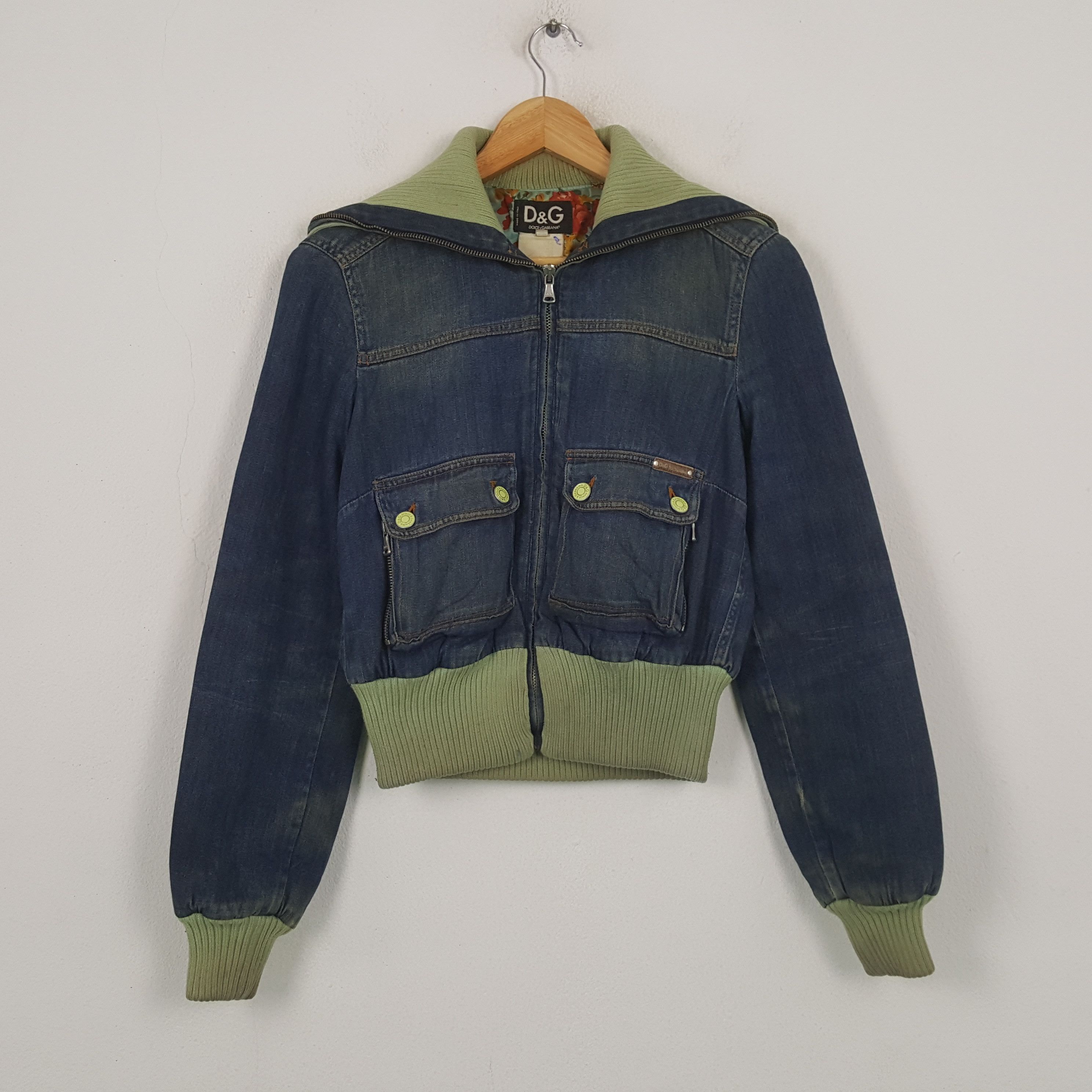 Dolce & Gabbana Vintage Dolce & Gabbana Italian Fashion Brand Jacket RR4 Size XXS / US 00 / IT 34 - 1 Thumbnail