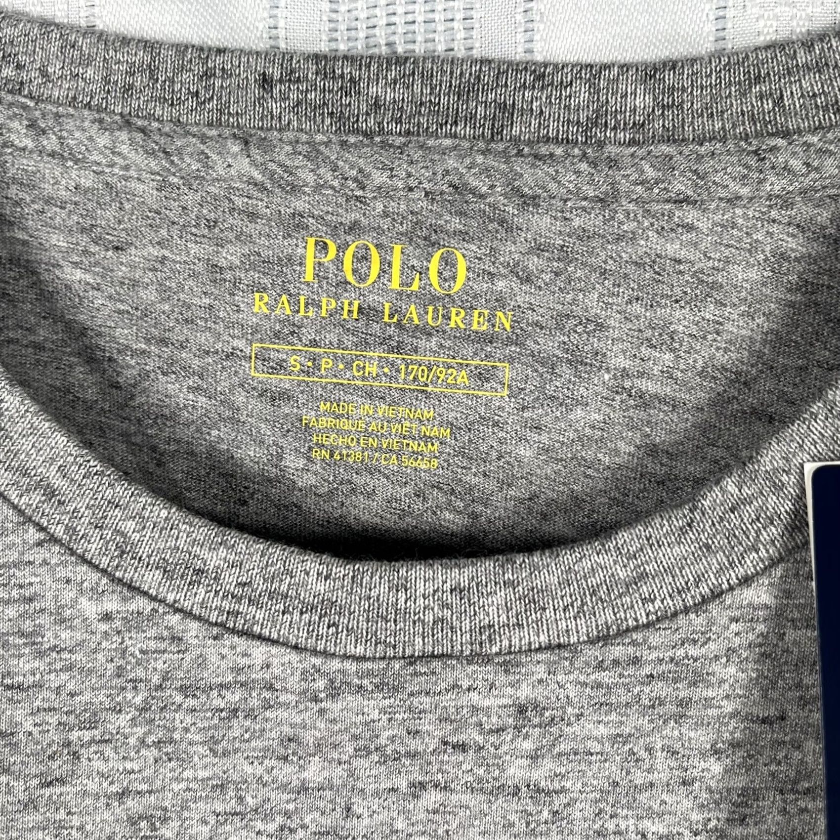 Polo Ralph Lauren Polo Ralph Lauren Mens Shirt S Short Sleeve Crewneck Heather Gray NWT Grey Polo TShirt Small Size Regular Size US S / EU 44-46 / 1 - 3 Thumbnail