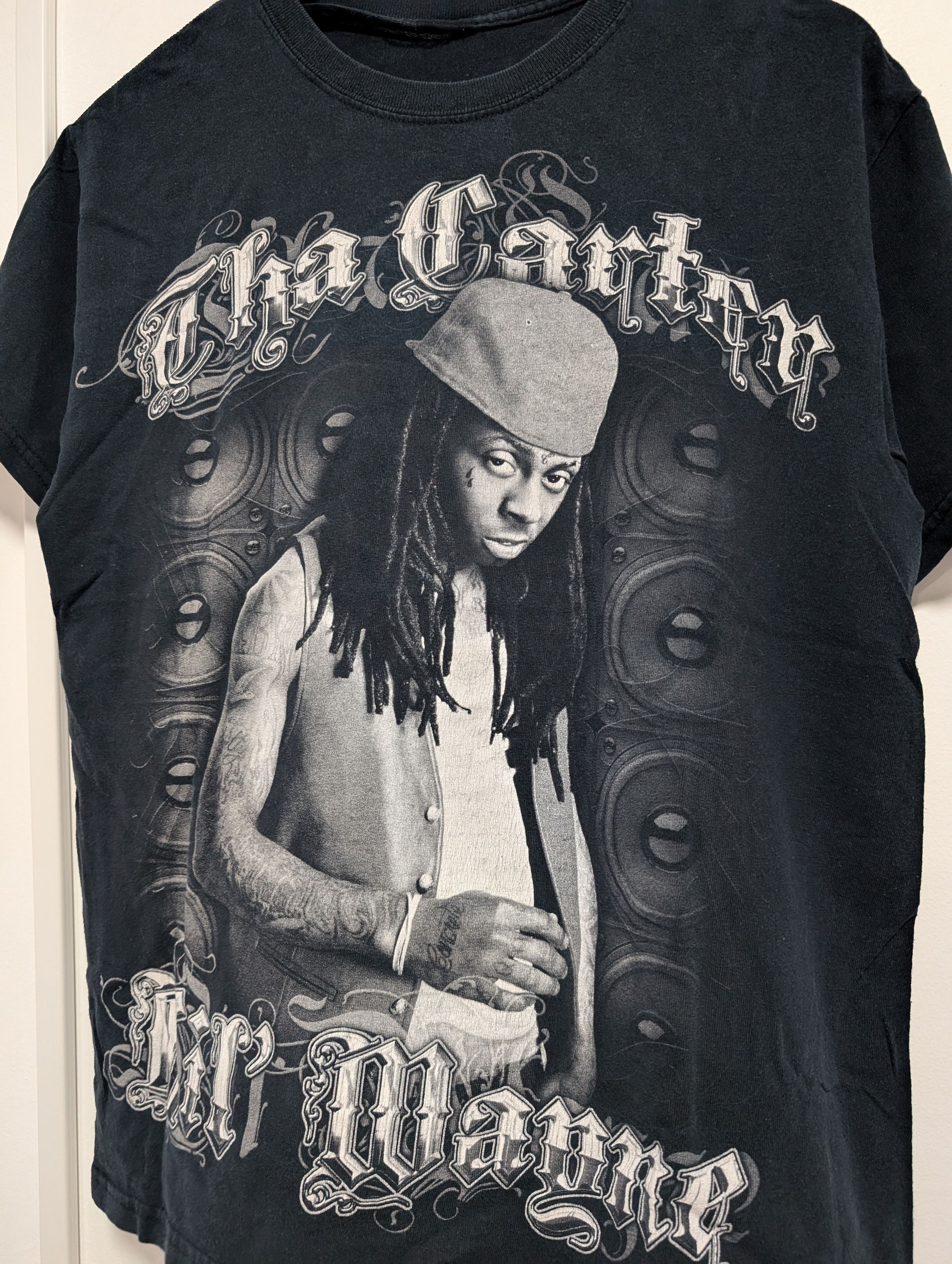 Rap Tees × Vintage Y2K Lil Wayne Tshirt "Tha Carter" Size US S / EU 44-46 / 1 - 2 Thumbnail