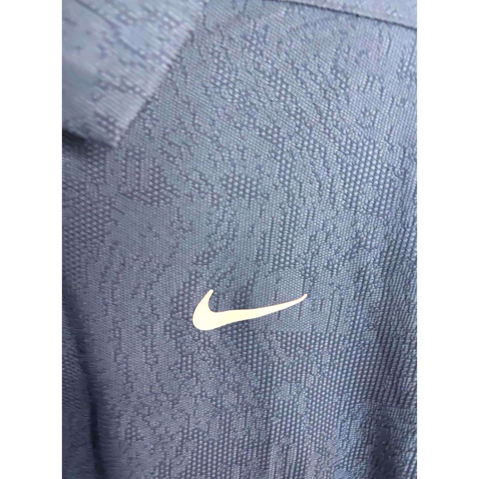 Nike Nike Dri-FIT ADV Tiger Woods Golf Polo Shirt XL Blue Mens Size US XL / EU 56 / 4 - 3 Thumbnail