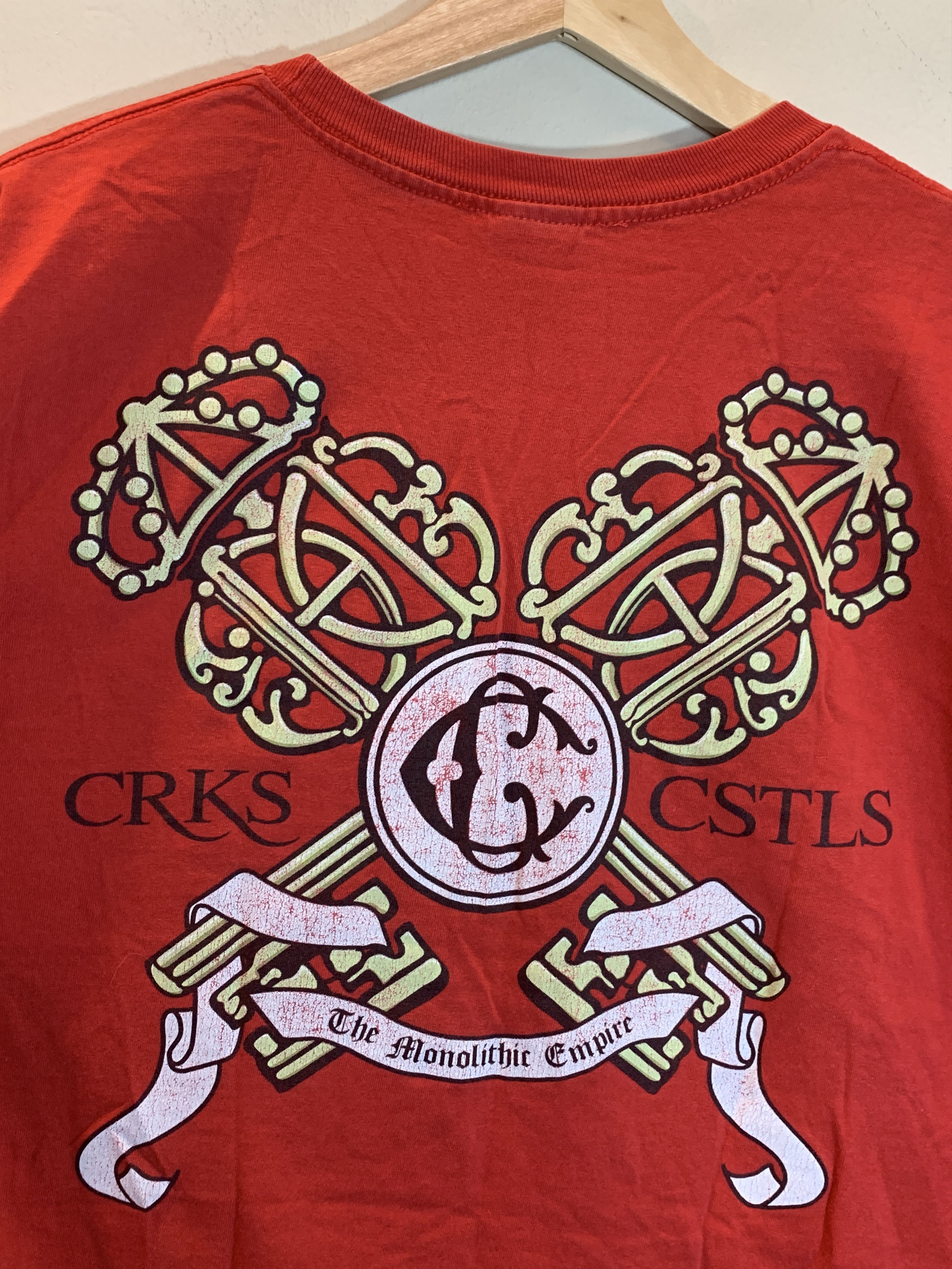 Crooks & Castles *RARE* Vintage Crooks & Castles Monolithic Empire Keys Shirt Size US L / EU 52-54 / 3 - 3 Thumbnail