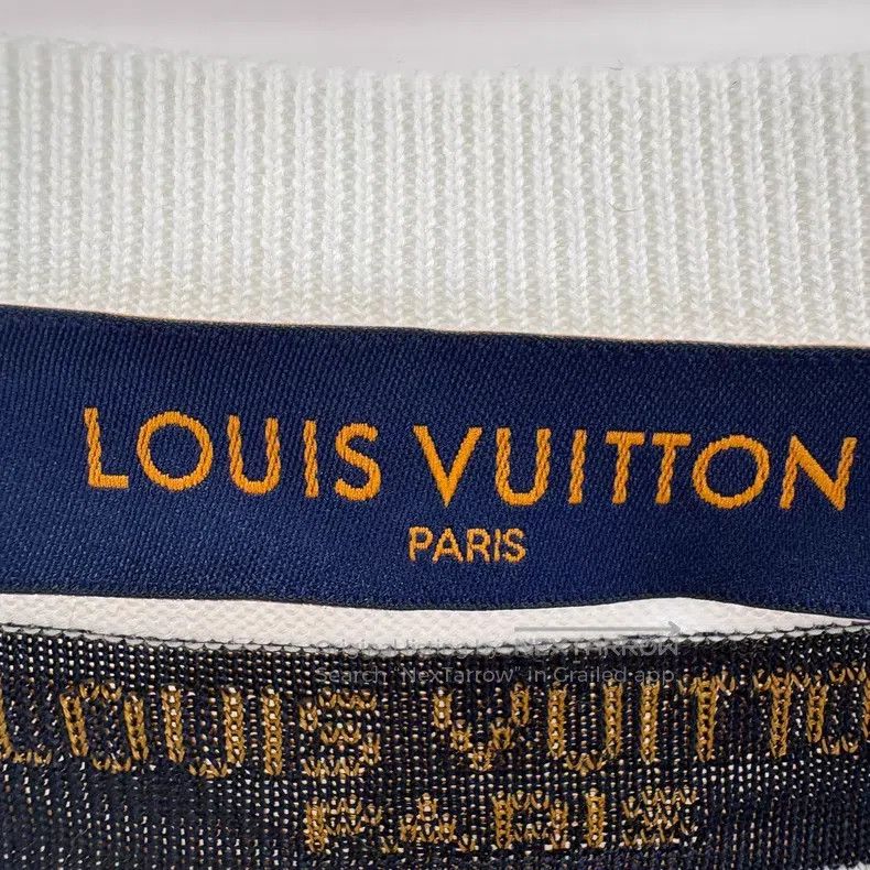Louis Vuitton Louis Vuitton Twisted large logo knit short sleeves Size US L / EU 52-54 / 3 - 6 Thumbnail