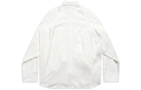 Balenciaga o1bcso1str1124 Knotted Sleeves Shirt Oversized in White Size XS / US 0-2 / IT 36-38 - 2 Thumbnail
