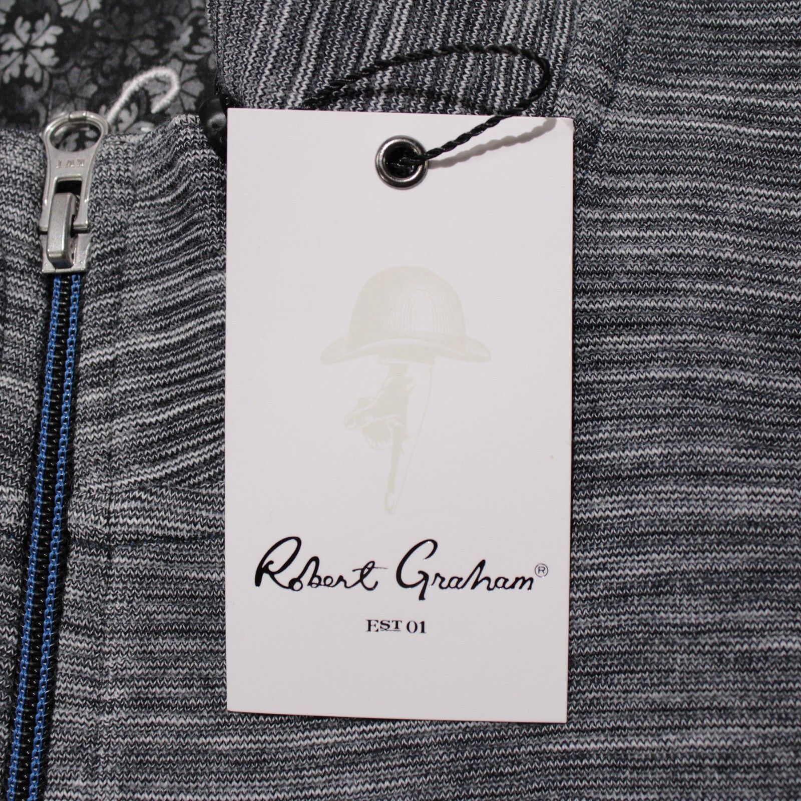 Robert Graham Robert Graham Sweater Size US L in Gray Size US L / EU 52-54 / 3 - 2 Thumbnail