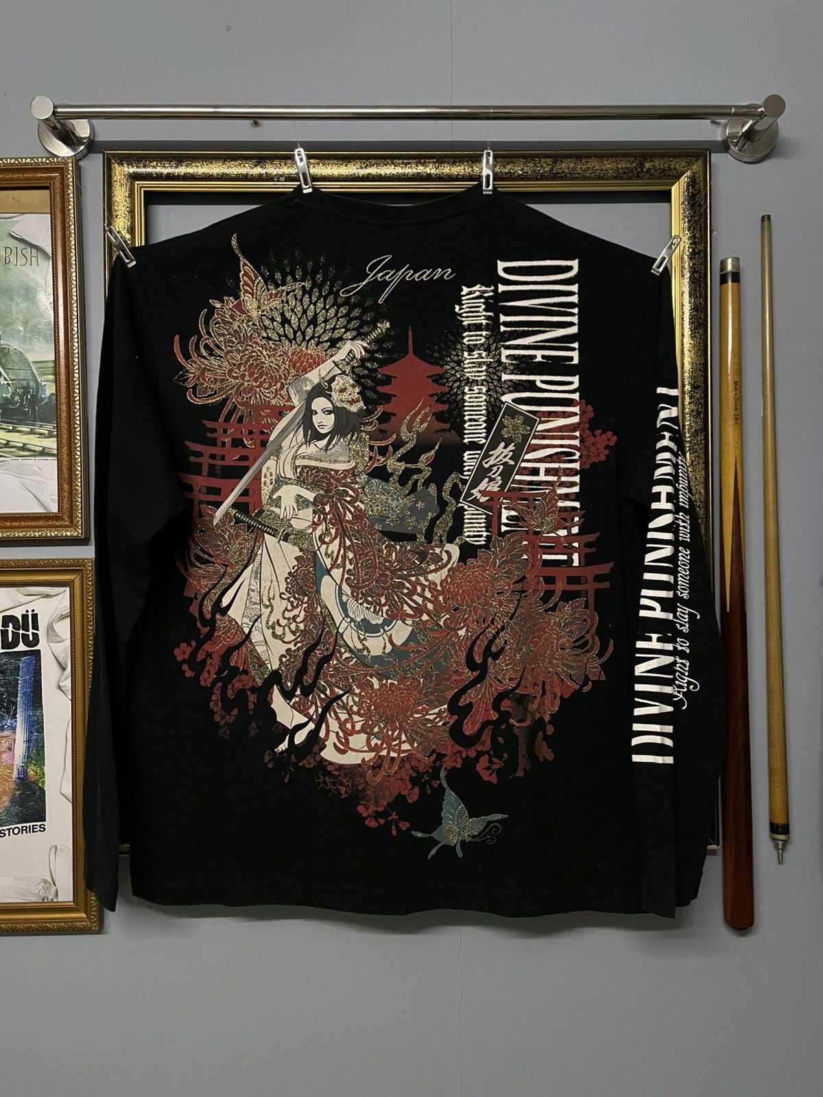 Designer × Japanese Brand × Vintage Vintage Japan 90s Divine Retribution King Of Slay Sukajan Size US XL / EU 56 / 4 - 1 Thumbnail