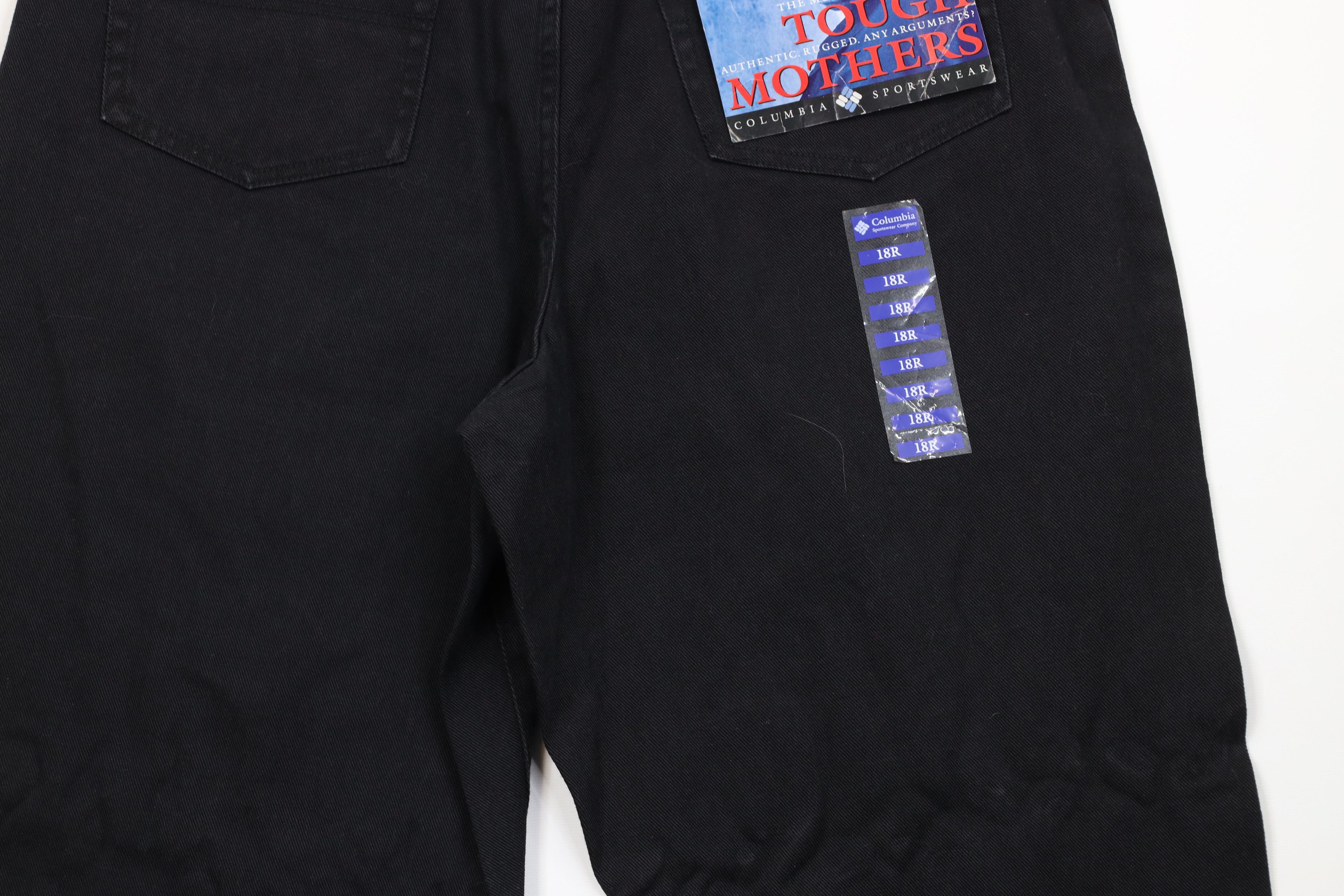 Columbia Deadstock Vintage 90s Columbia Tapered Leg Jeans Black Size 40" / US 18 - 9 Thumbnail