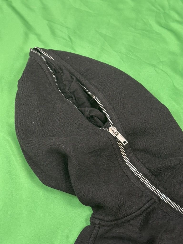 Rick Owens Drkshdw Rick Owens drkshdw Porterville cropped gimp zip hoodie Size US L / EU 52-54 / 3 - 5 Thumbnail