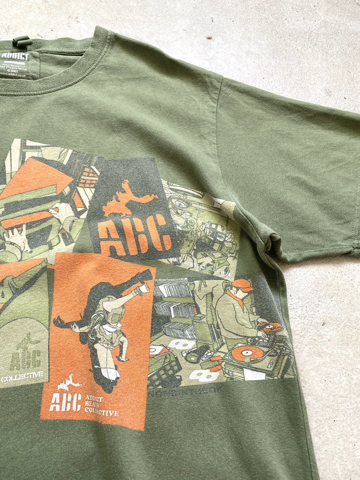 ADDICT Vintage 2007 Addict Beats Rap T Shirt Hip Hop Y2K Size US L / EU 52-54 / 3 - 7 Thumbnail