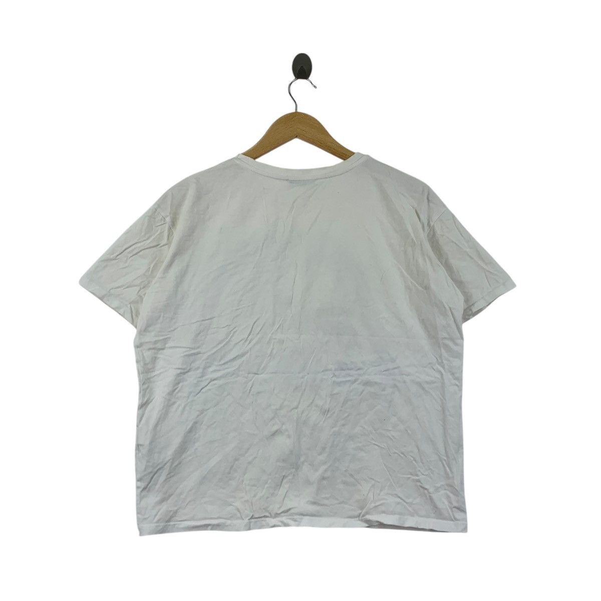 Zara ZARA PORTUGAL Girl Face Illustration Embossed Logo Tee Size L / US 10 / IT 46 - 5 Thumbnail