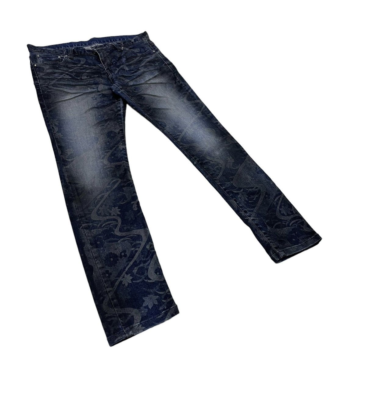 Tornado Mart Japan Skinny Waxed Jeans