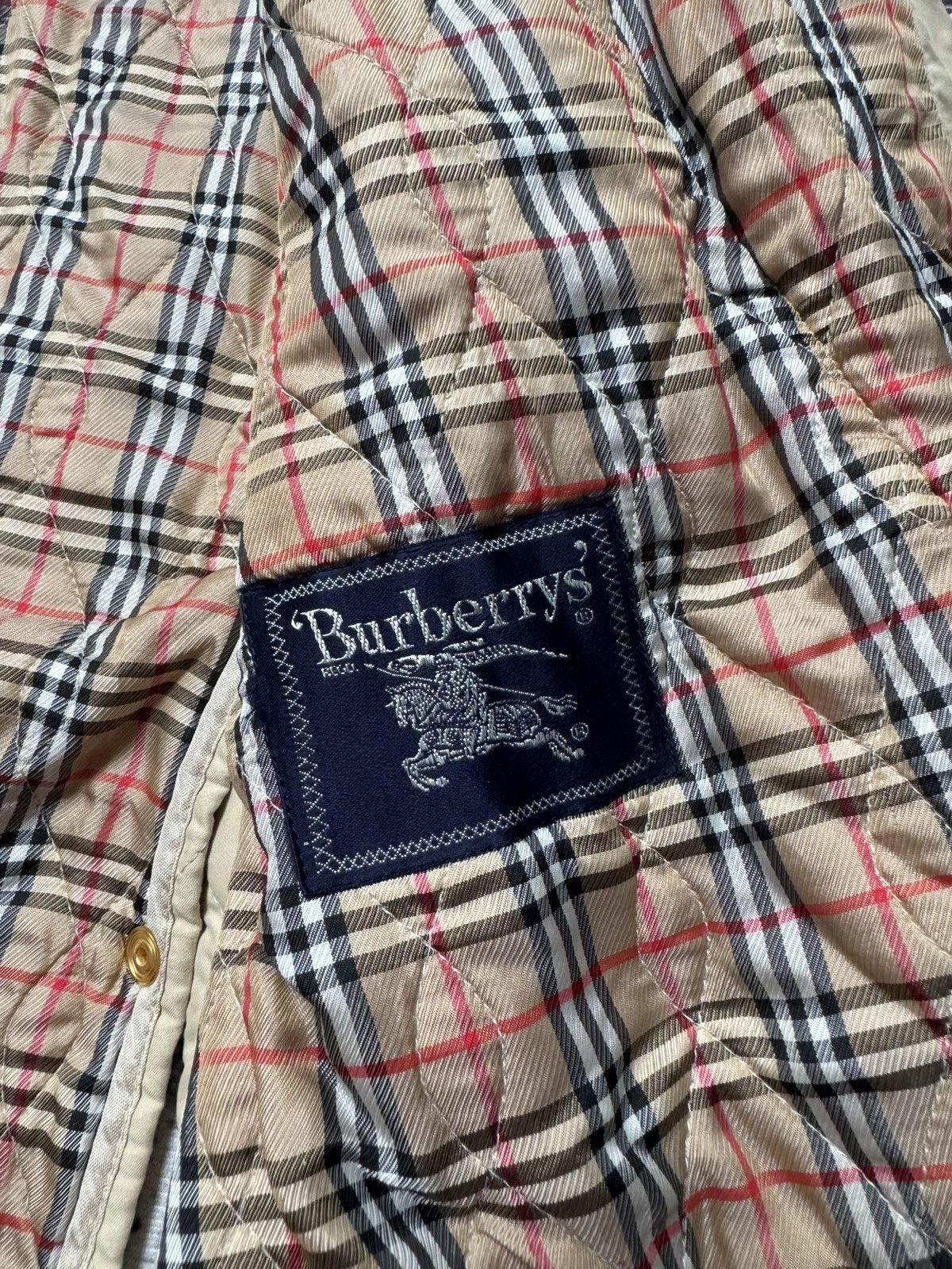 Burberry Vintage BURBERRY Full Pattern Nova Check Down Puffer Jacket Size US XL / EU 56 / 4 - 5 Thumbnail