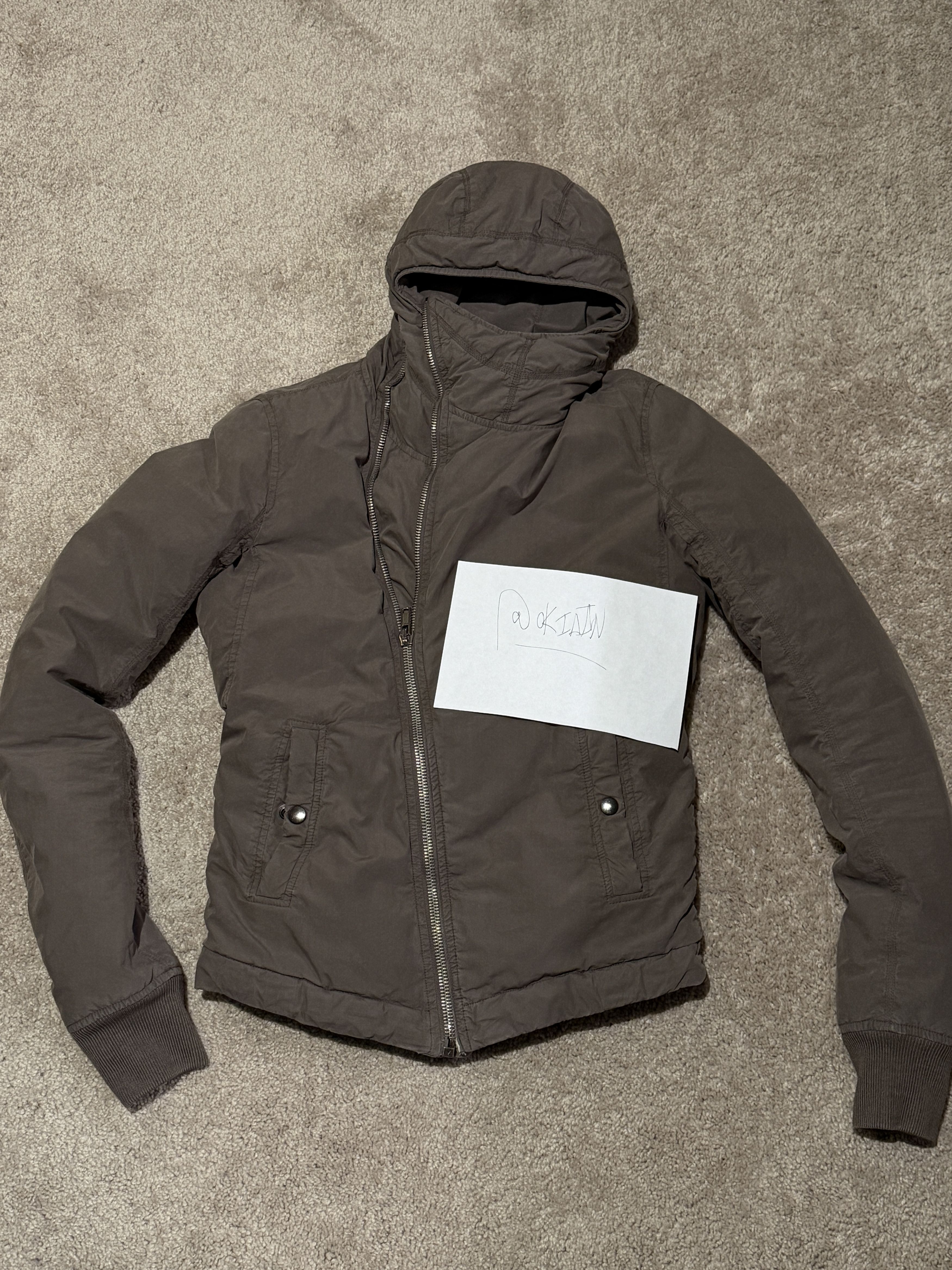 Rick Owens Rick Owens Drkshdw Scuba Puffer Jacket | Dust Colorway XS Size US XS / EU 42 / 0 - 1 Thumbnail