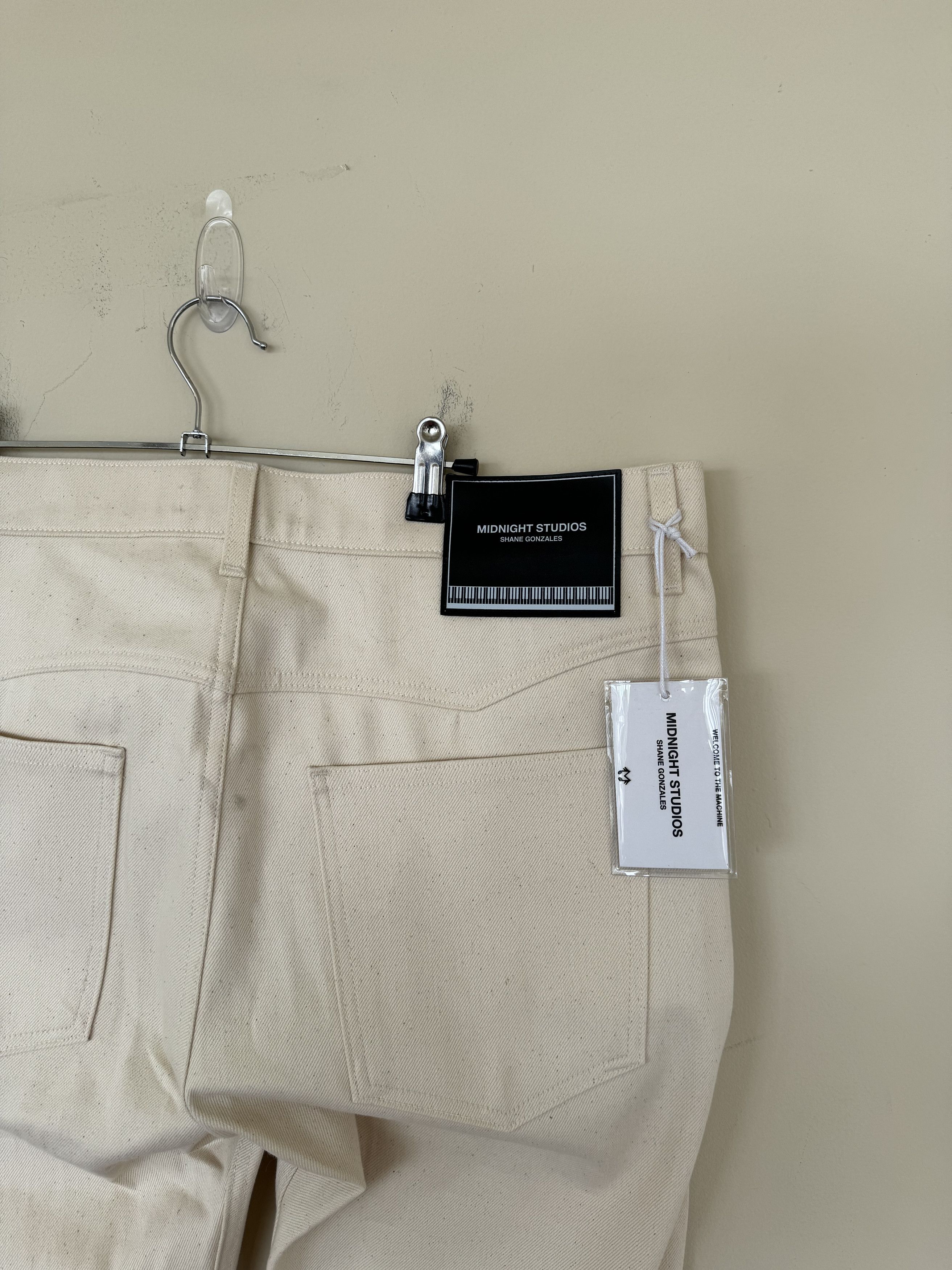 Midnight Studios Midnight Studios Beige Denim NWT Size US 34 / EU 50 - 9 Thumbnail