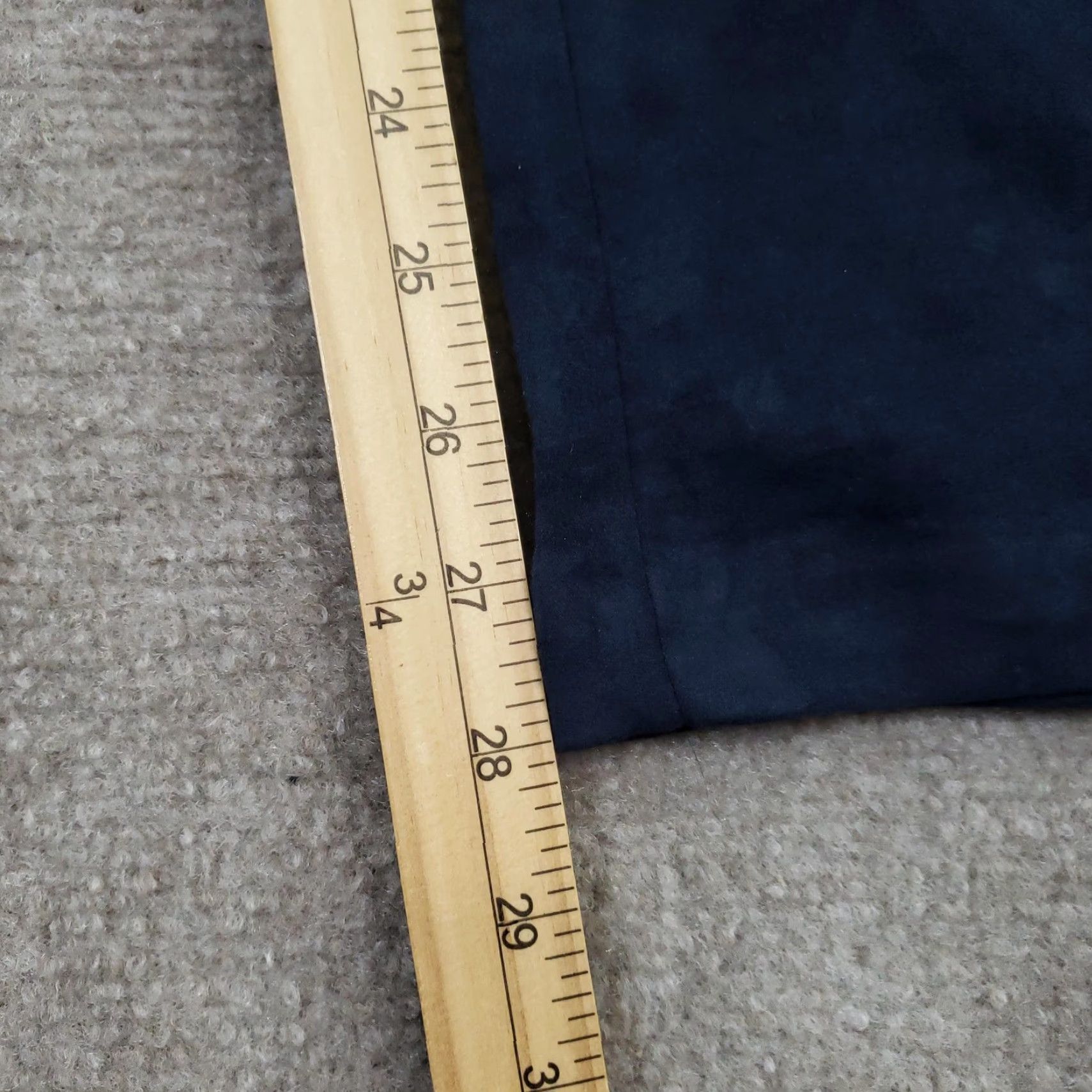 KOBI HALPERIN Kobi Halperin Pants Womens Small Navy Blue Faux Suede Joggers Pull On Lounge Size 28" / US 6 / IT 42 - 3 Thumbnail