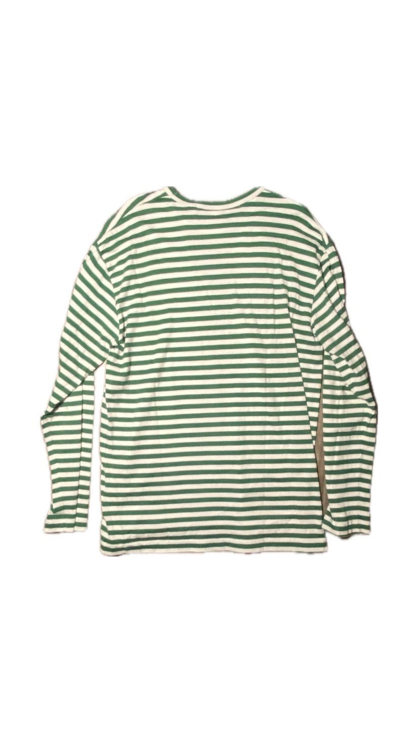 Comme des Garcons × Comme des Garcons PLAY Cdg Play Green Striped L/S Size US XXL / EU 58 / 5 - 4 Thumbnail