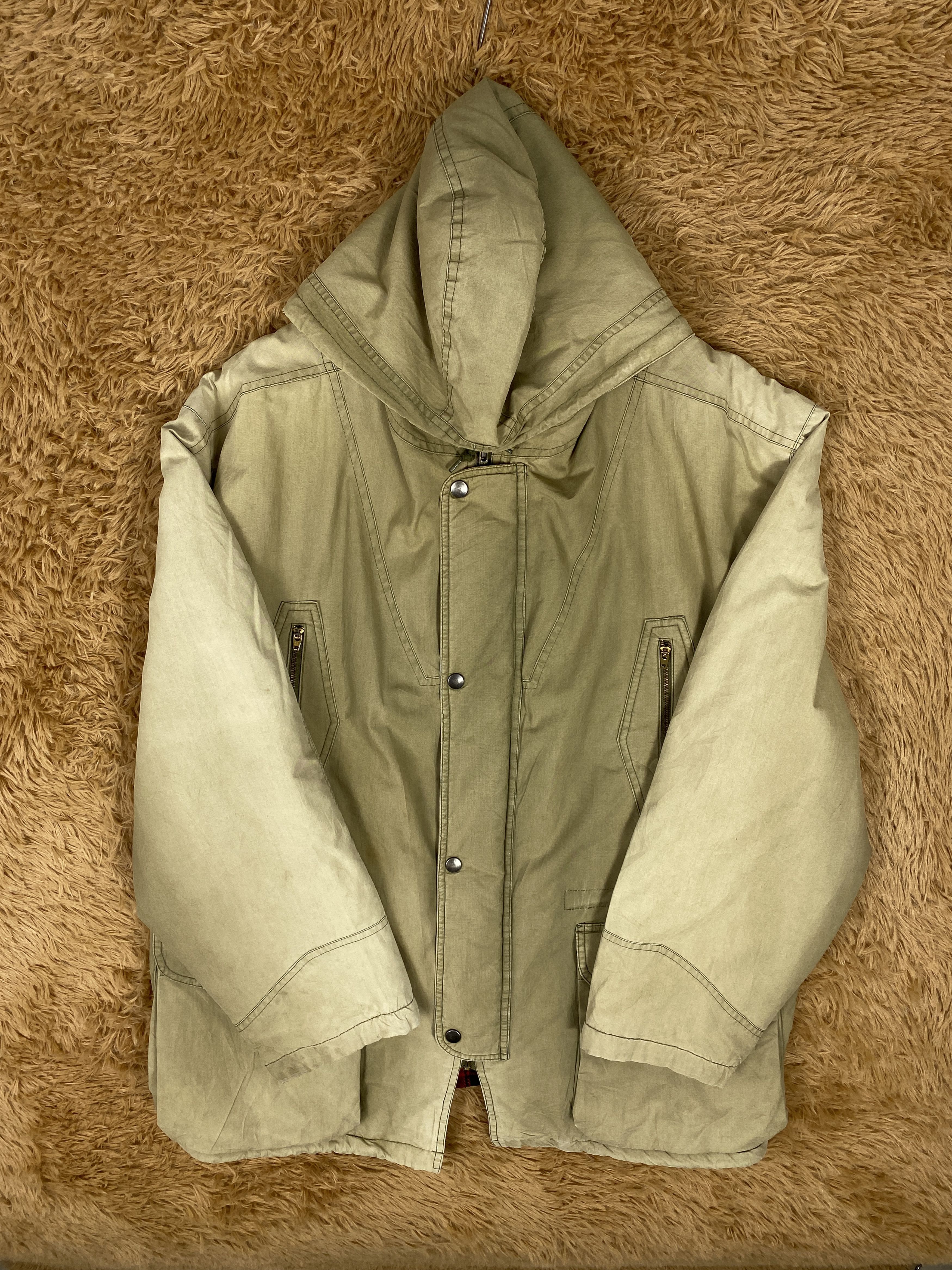 Japanese Brand Vintage Japanese Brand Hoodie Flannel Lining Jacket J2351 Size US L / EU 52-54 / 3 - 3 Thumbnail