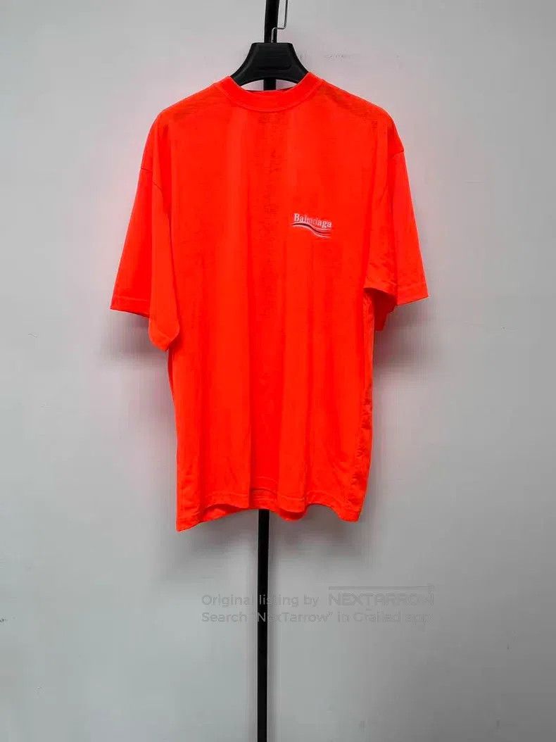 Balenciaga Balenciaga Solid Color Crewneck Straight Plain Short Sleev Size US XS / EU 42 / 0 - 1 Thumbnail