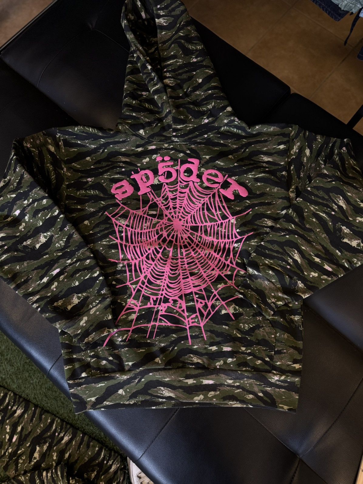 Sp5der Sp5der Worldwide Green Camo Hoodie Size M (NEW) Size US M / EU 48-50 / 2 - 1 Thumbnail