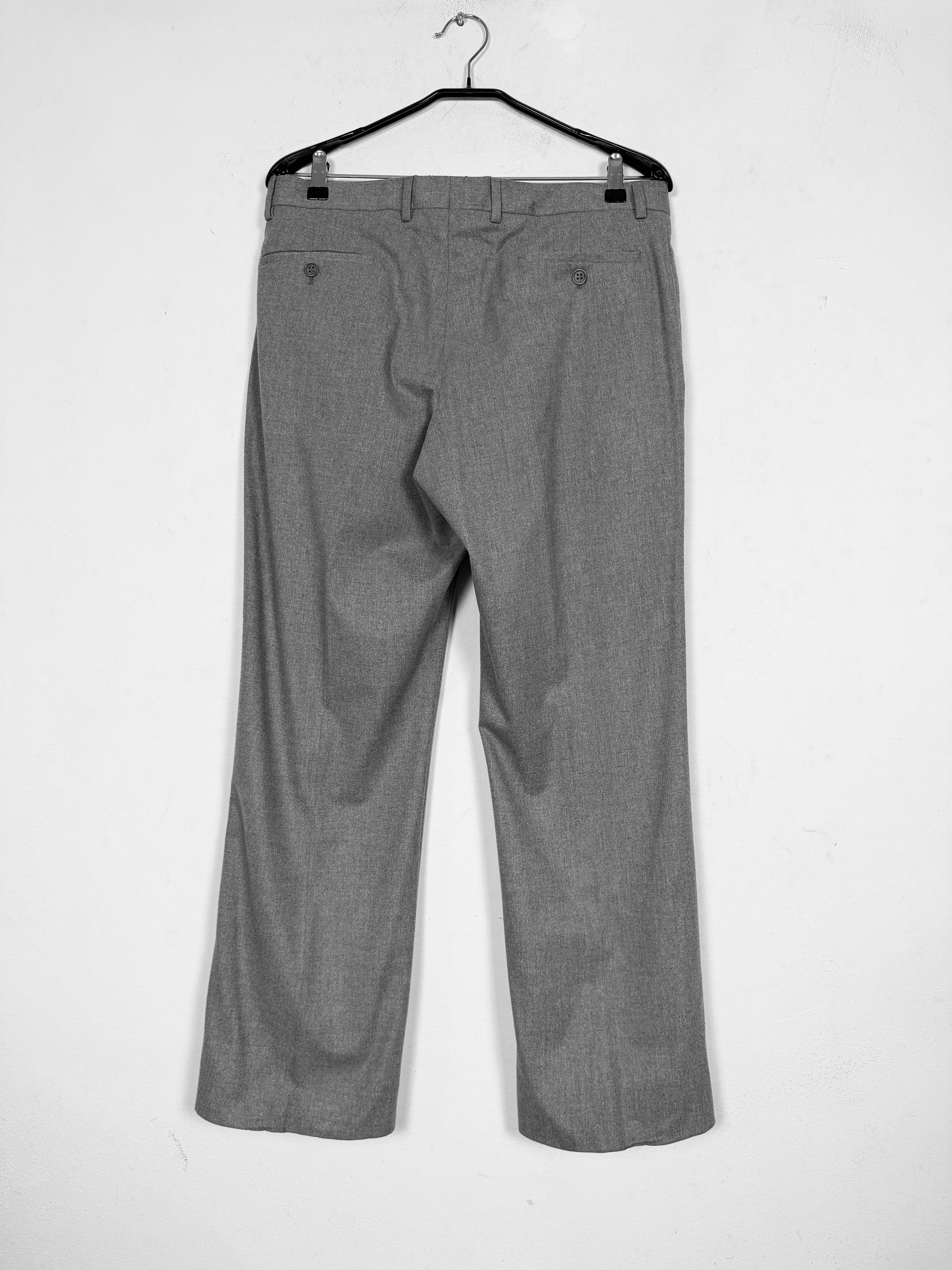 Giorgio Armani Borgo 21 Tailored Grey Trousers Size US 32 / EU 48 - 2 Thumbnail