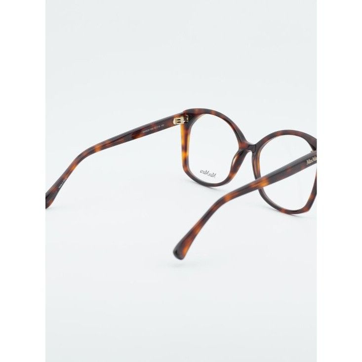Max Mara Max Mara MM5029 052 Eyeglasses Havana 57mm Square Frame Size ONE SIZE - 8 Thumbnail