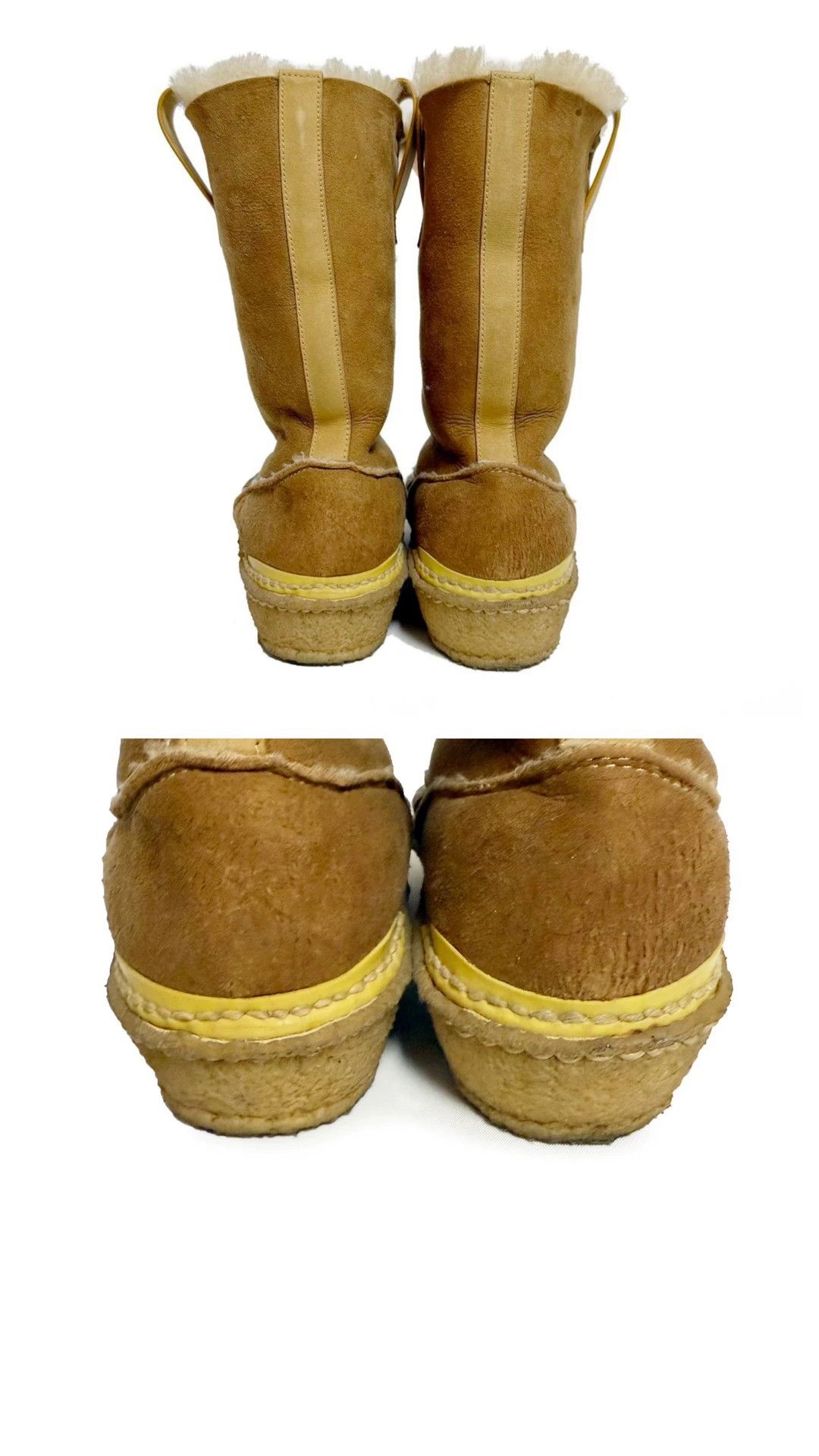 Visvim Visvim 09AW Gridwood Moc Toe-Folk wmns sand 6 Size US 5.5 / IT 35.5 - 6 Thumbnail