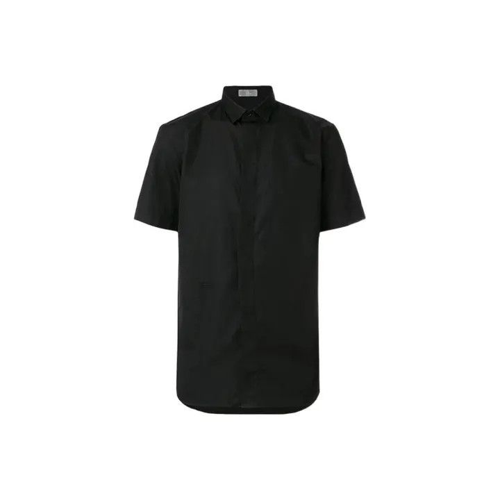Dior Dior Black Short Sleeve Button-Up Shirt 0079 Size US S / EU 44-46 / 1 - 1 Thumbnail