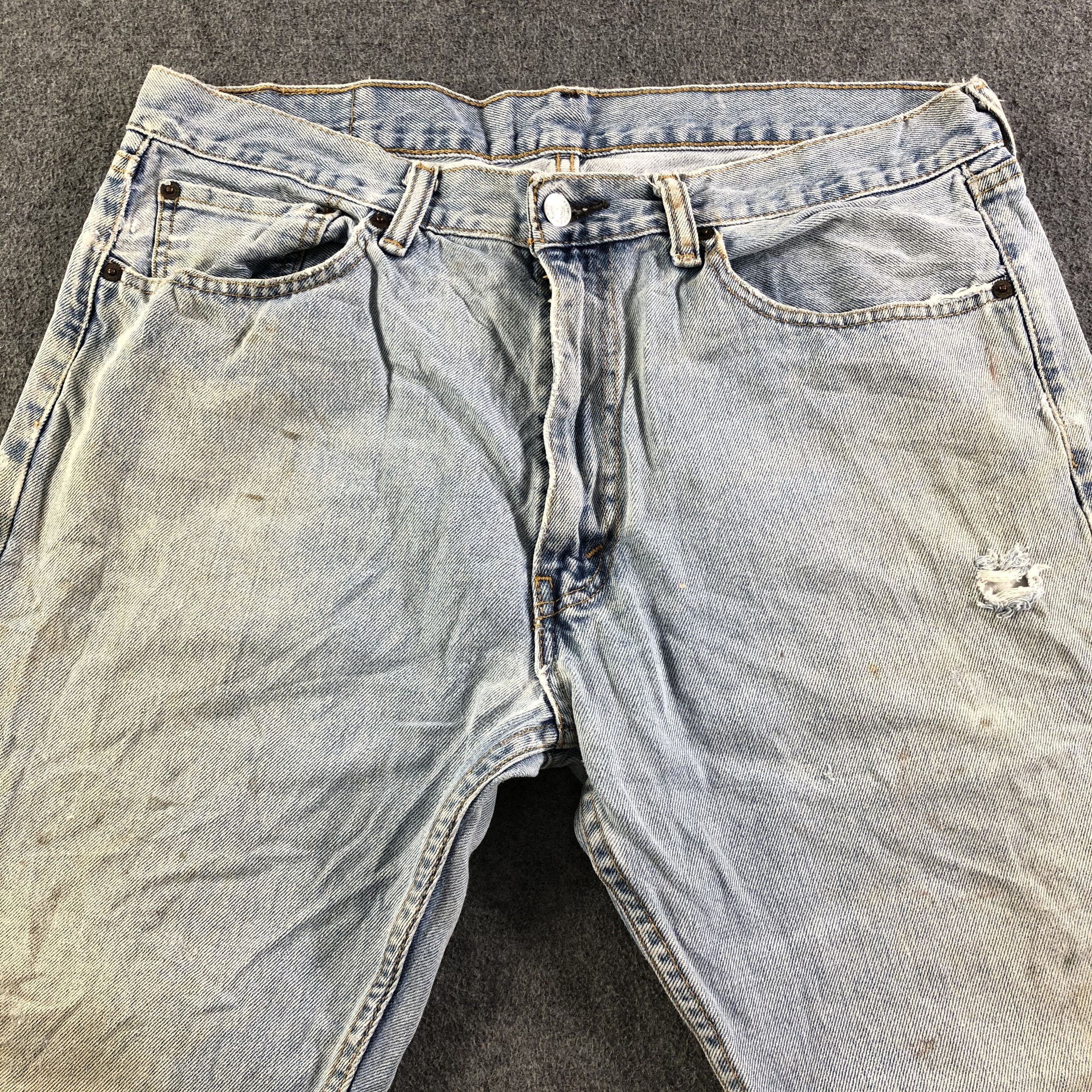 Levi's Vintage Light Wash Levis Jeans-J3313 Size US 36 / EU 52 - 3 Thumbnail