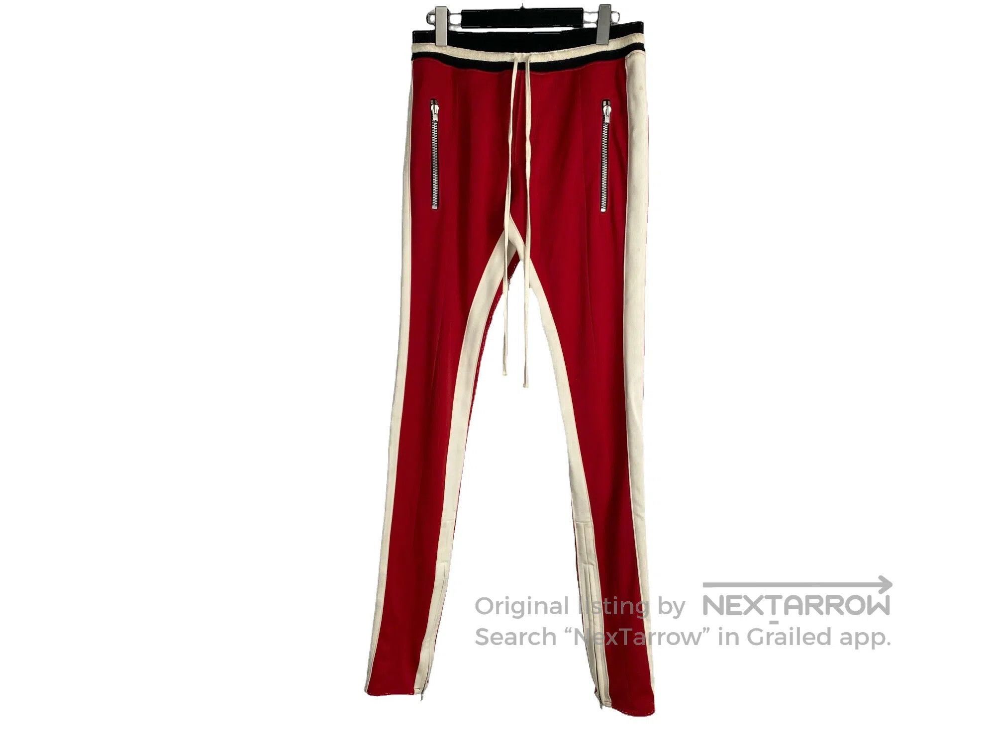 Fear of God FEAR OF GOD size S China Exclusive Red and White Tracksuit Size US 27 - 1 Thumbnail
