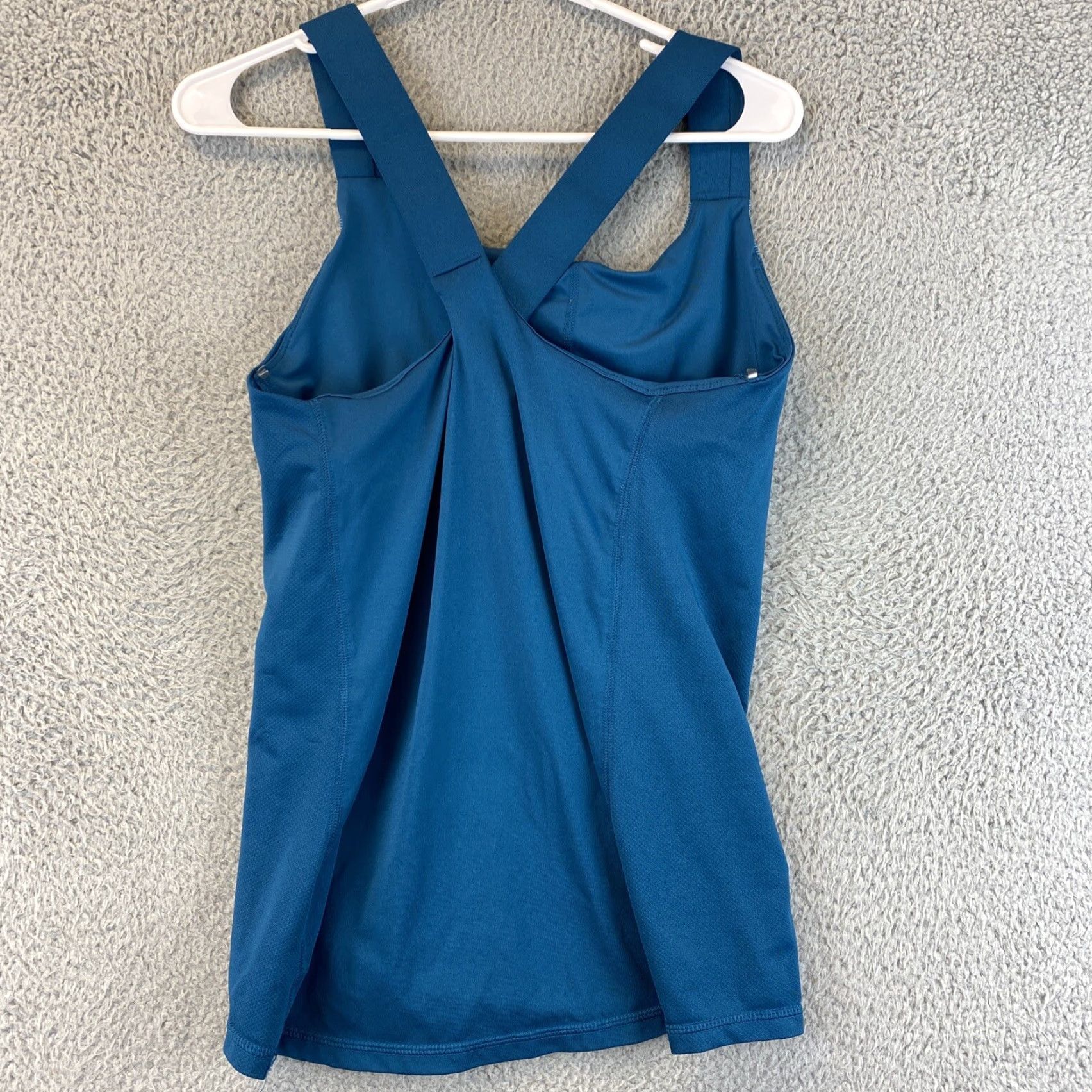 Champion Champion DuoDry Tank Top Women Green Indigo Size Large Active Athletic / 64-3 Breather? Size L / US 10 / IT 46 - 7 Thumbnail