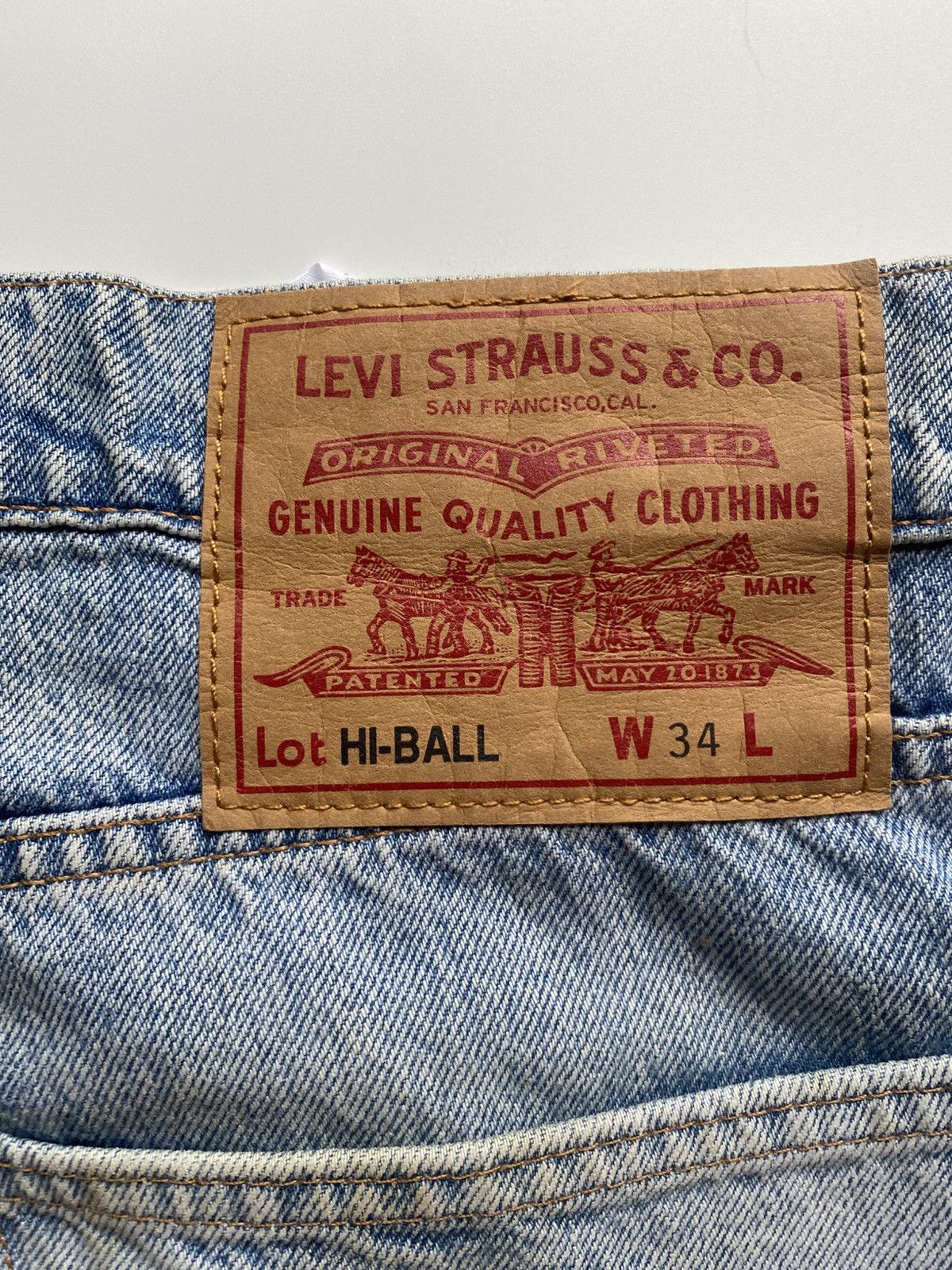 Levi's LEVIS HI-BALL Size US 34 / EU 50 - 9 Thumbnail