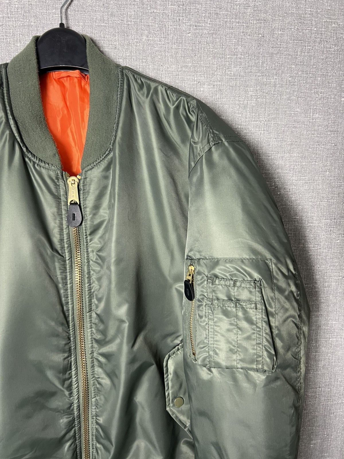 Vintage Vintage USAF MA1 Flyer’s Nylon Bomber USA Jacket Size US M / EU 48-50 / 2 - 11 Thumbnail