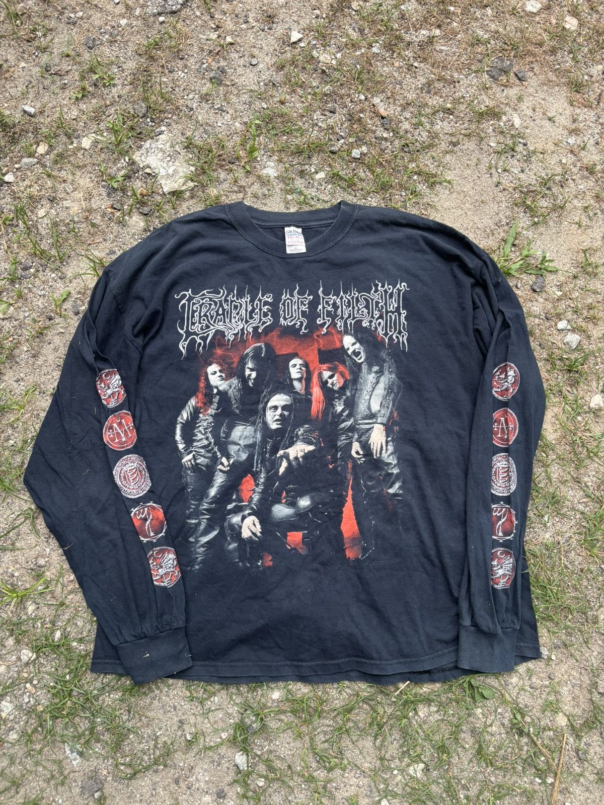 Band Tees Vintage Cradle Of Filth Longsleeve Tshirt Size US XXL / EU 58 / 5 - 1 Thumbnail