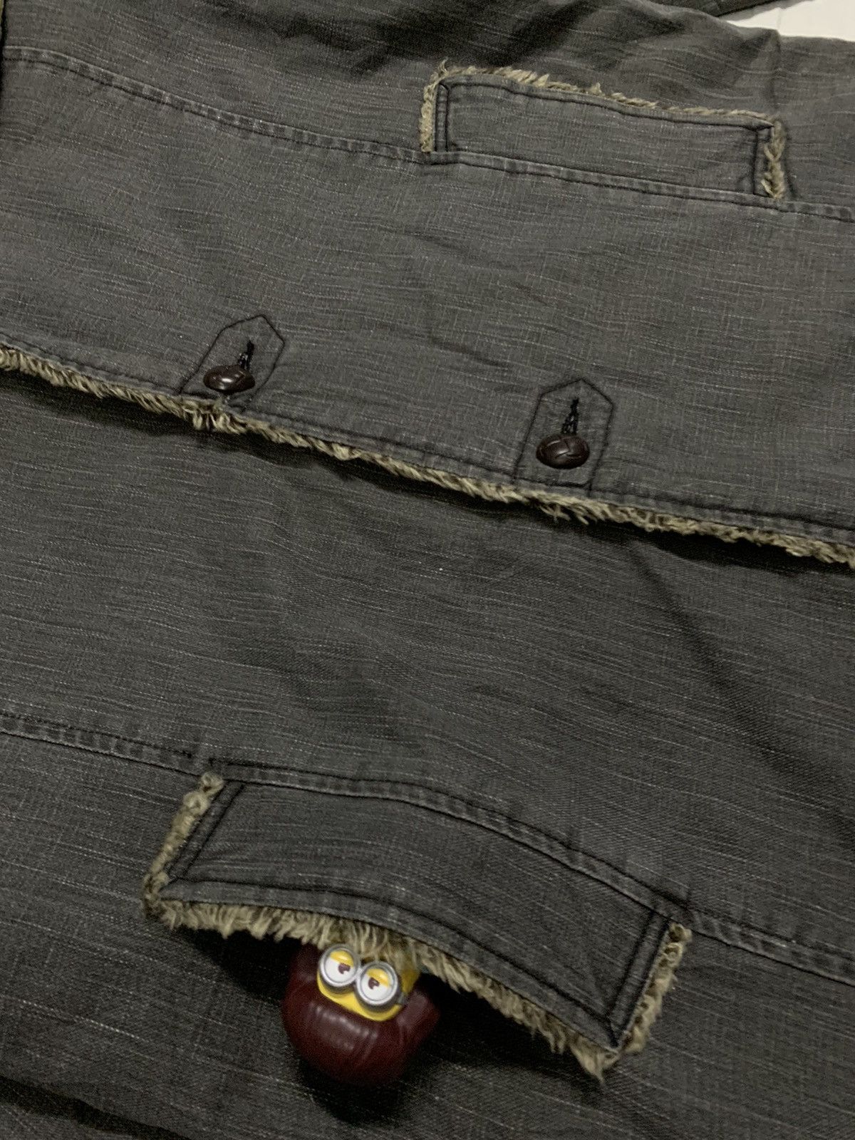 Japanese Brand Japanese Brand Roushatte Sherpa Lined Denim Style Jacket Size US M / EU 48-50 / 2 - 7 Thumbnail