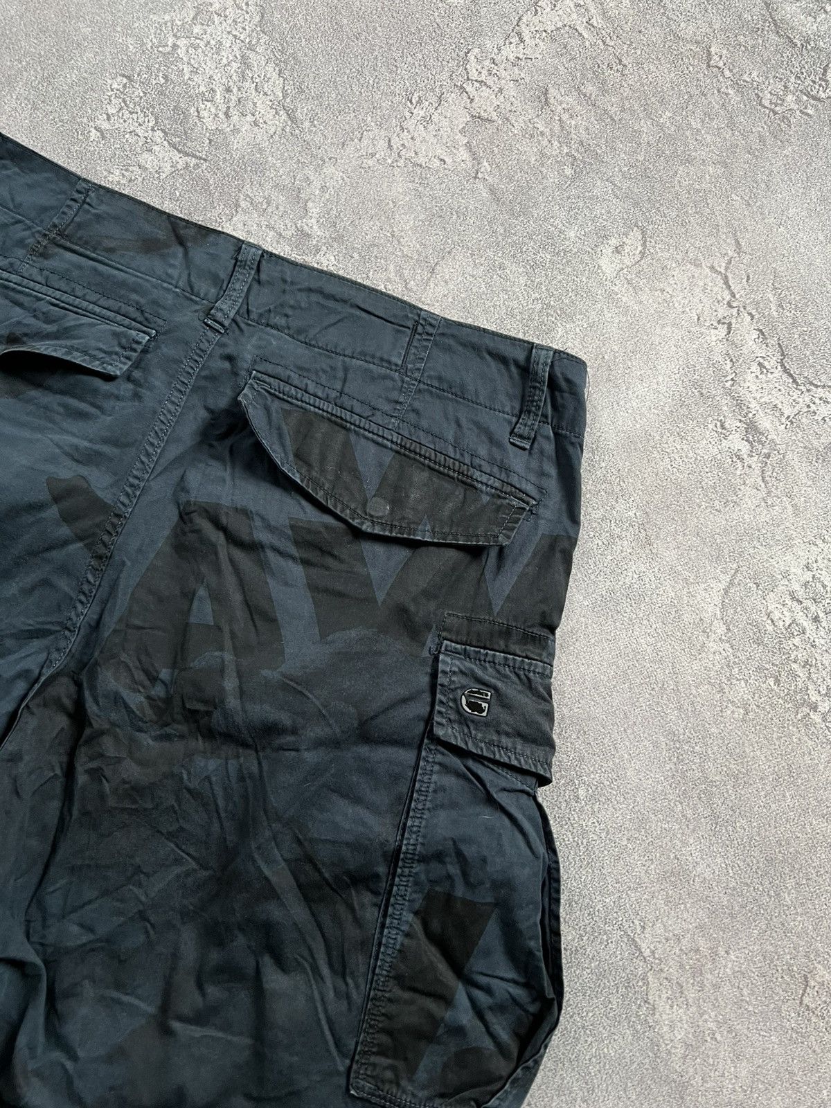 G-Star G Star Raw Cargo Shorts Camouflage Pattern Military Sz W35 Size US 35 - 5 Thumbnail