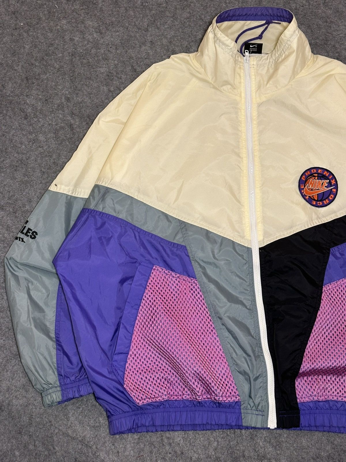 Nike vintage 1990s Nike "Sir Charles" Charles Barkley windbreaker Size US L / EU 52-54 / 3 - 4 Thumbnail